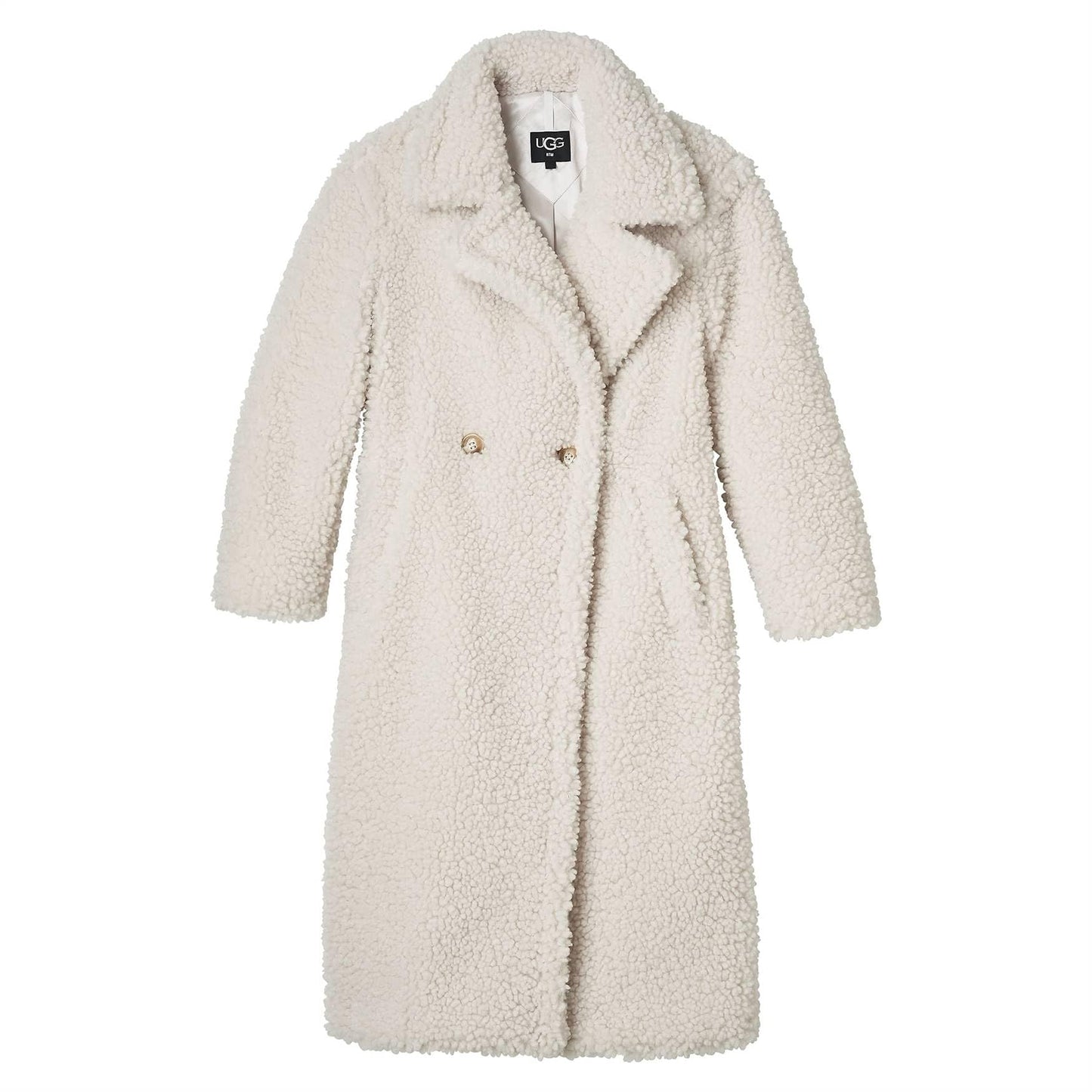 UGG Women's Gertrude Long Teddy Coat