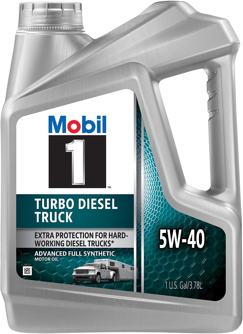 Mobil 1 Turbo Diesel Truck Full Synthetic Motor Oil 5W-40, 1 Gal