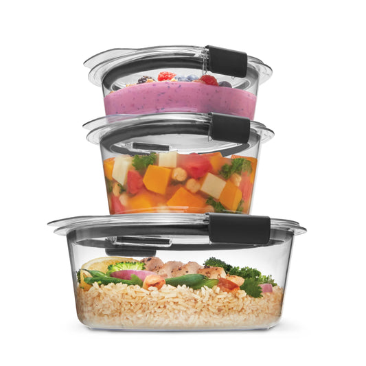 Rubbermaid Brilliance Food Storage Containers