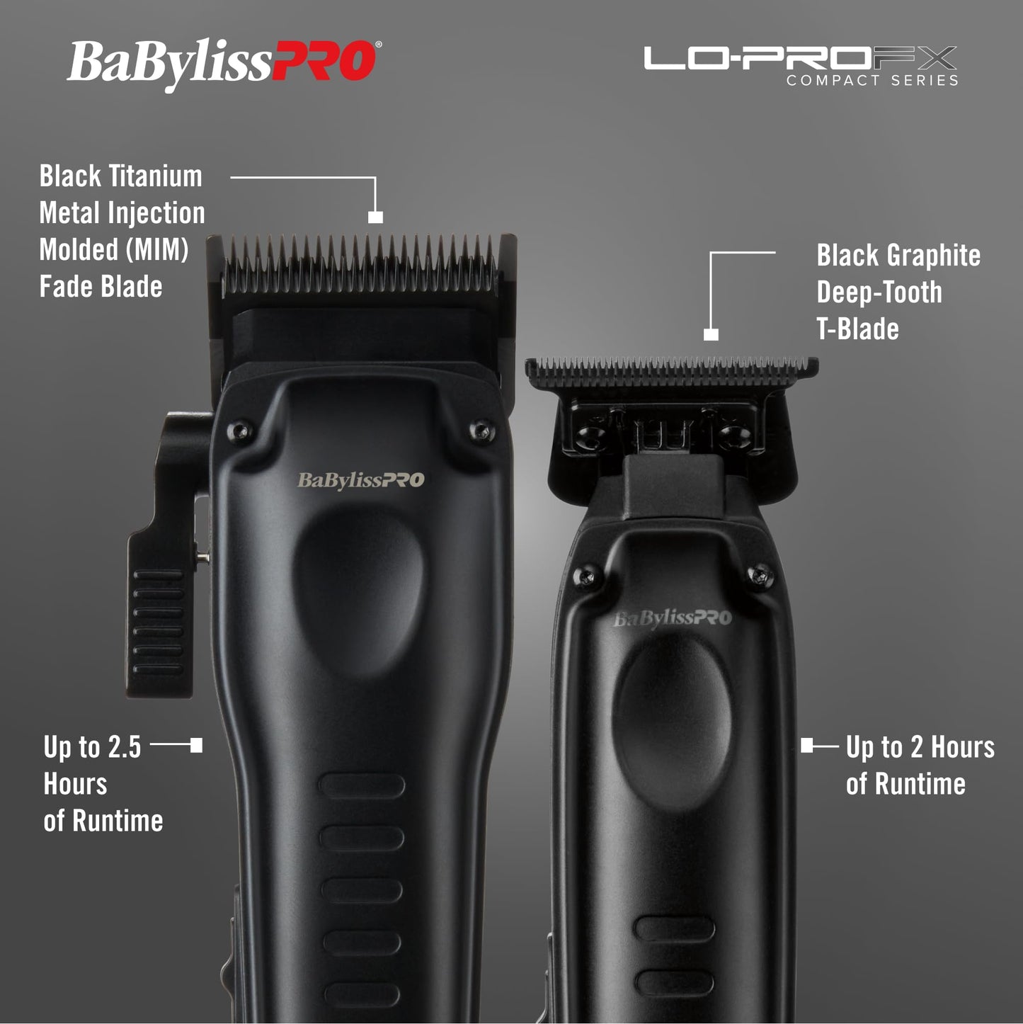High-Performance Compact LO-PROFX Trimmers for Men