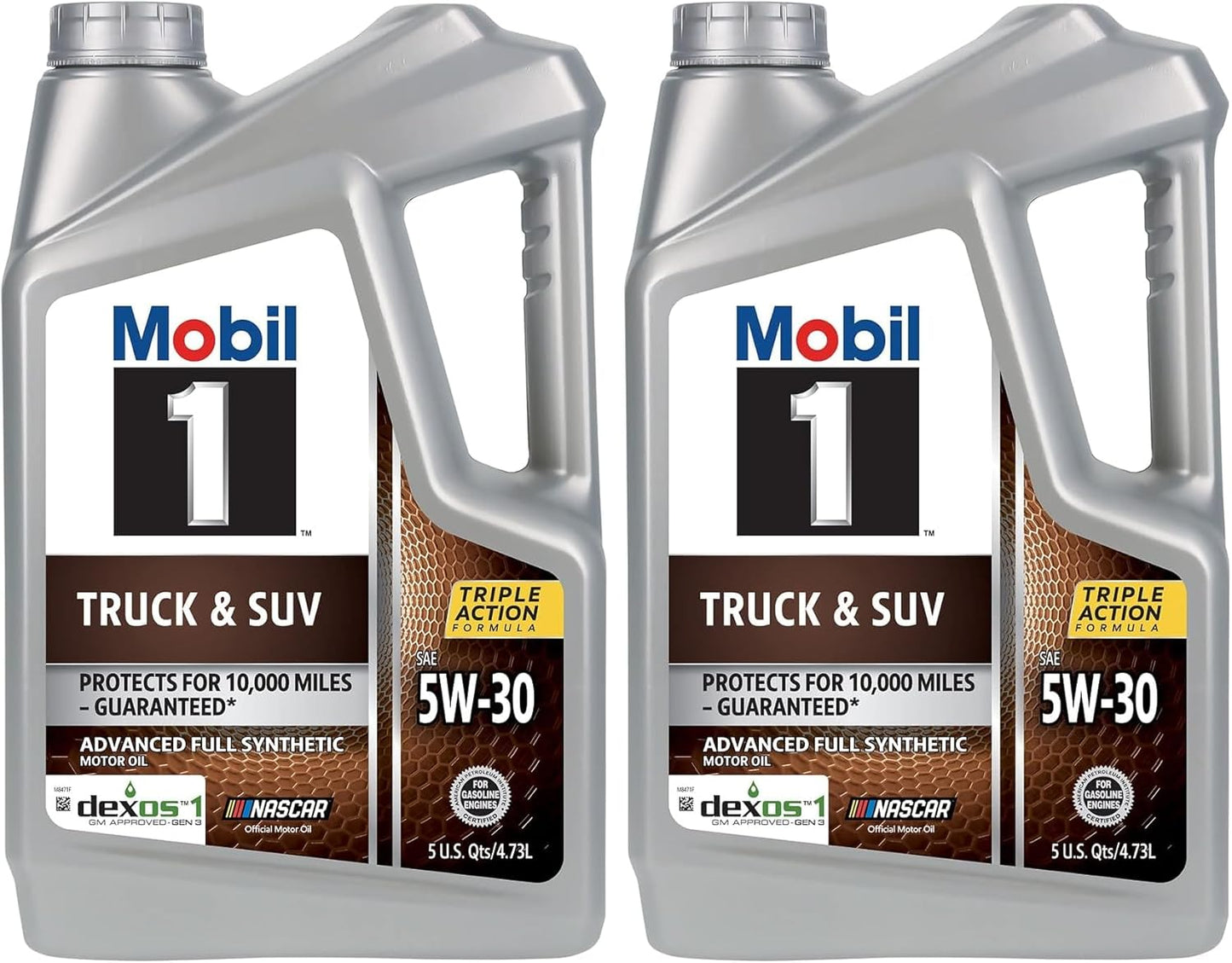 Mobil 1 Advanced Fuel Economy Full Synthetic Motor Oil 0W-20, 5 Quart