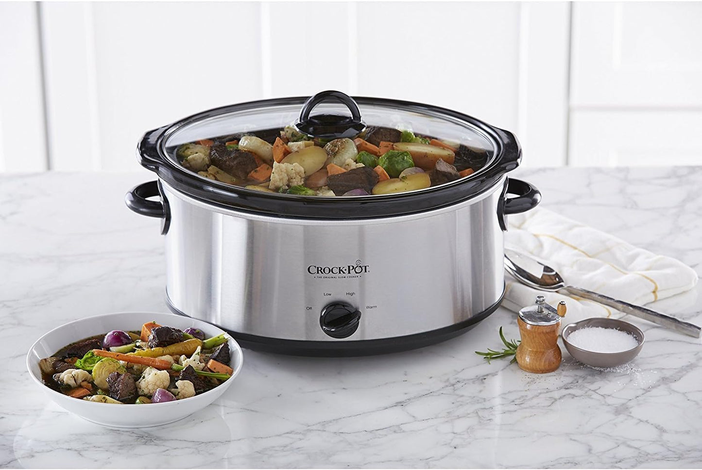 Crock-Pot 7 Quart Oval Manual Slow Cooker