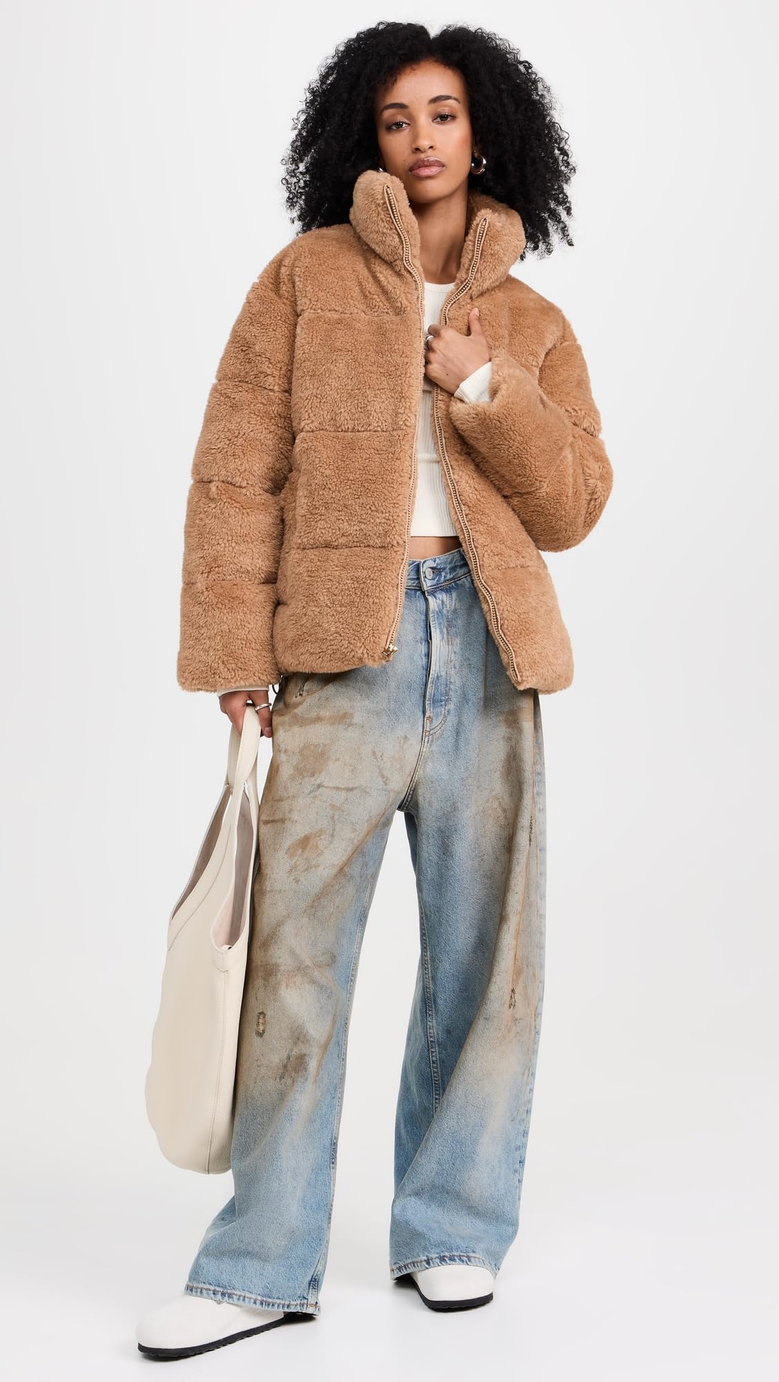 UGG womens Emmalyn Uggfluff Puffer Jacket