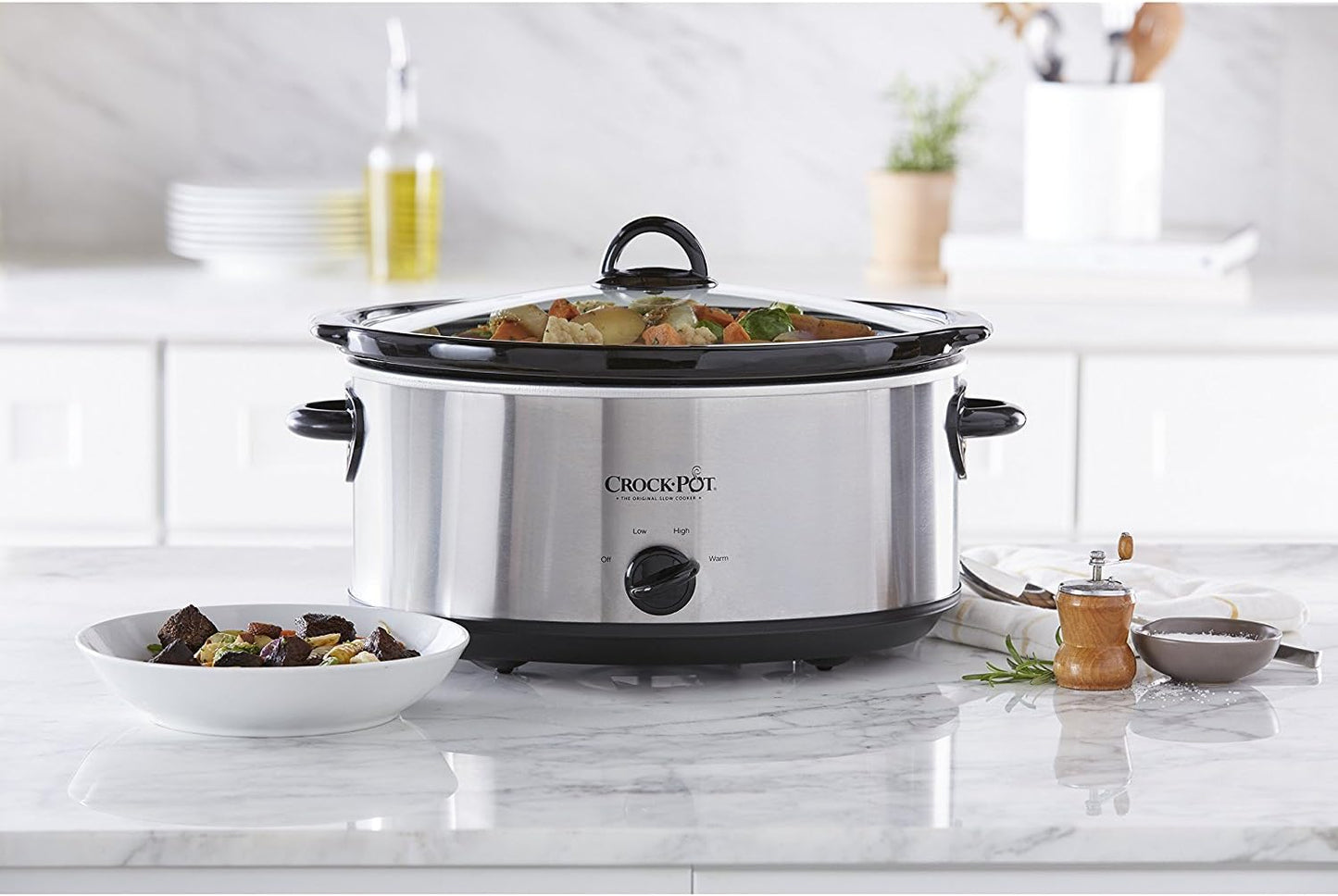Crock-Pot 7 Quart Oval Manual Slow Cooker