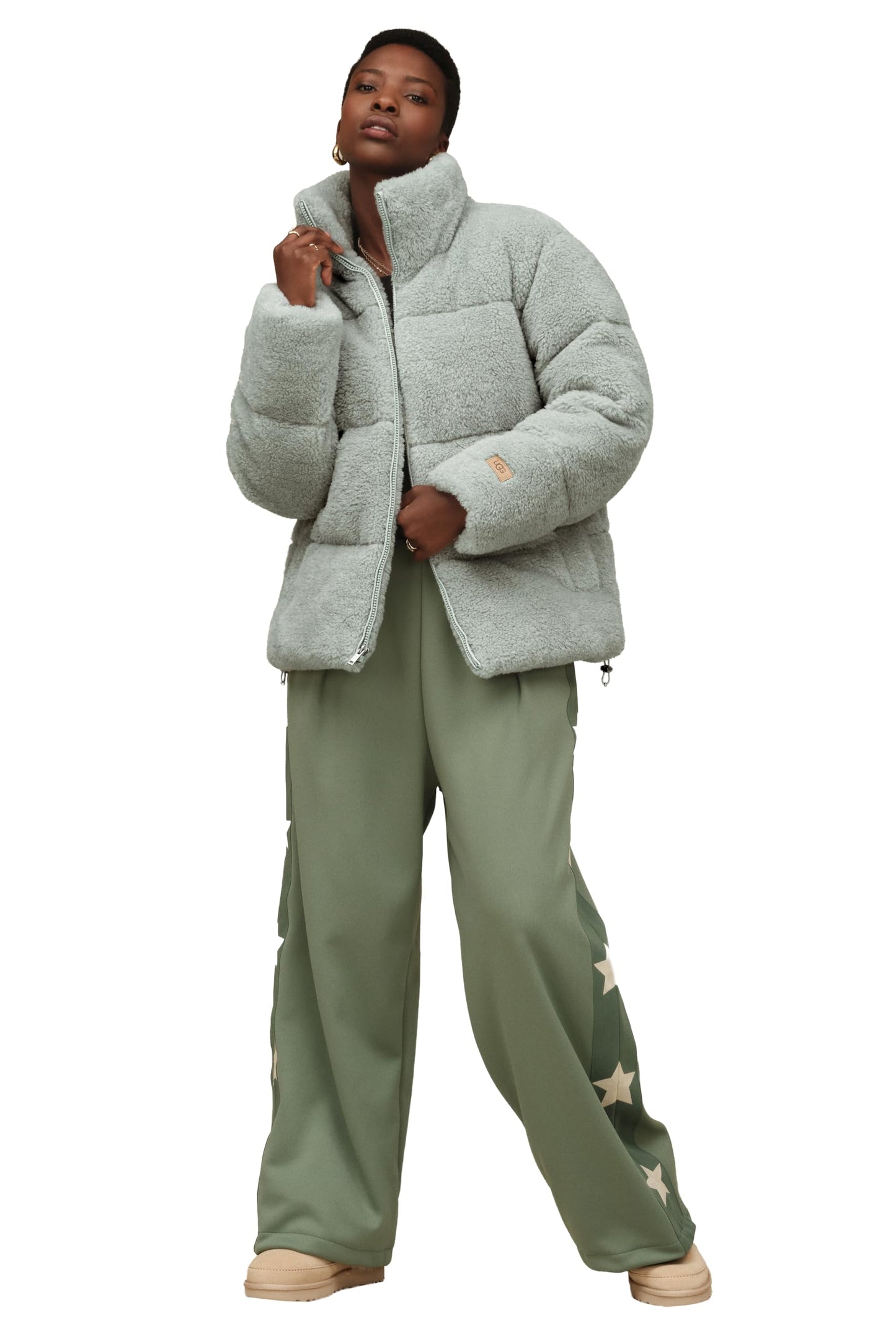 UGG womens Emmalyn Uggfluff Puffer Jacket