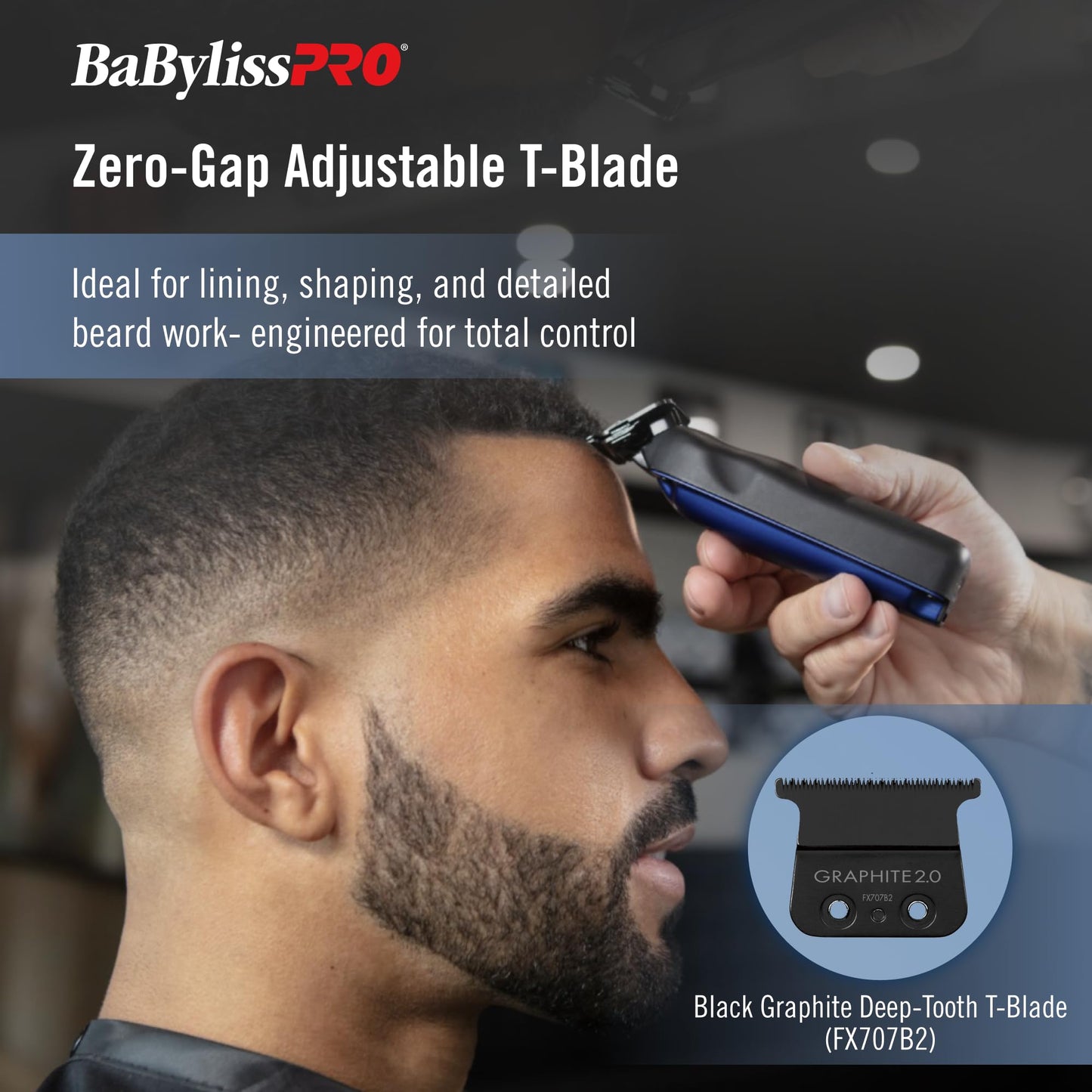 High-Performance Compact LO-PROFX Trimmers for Men