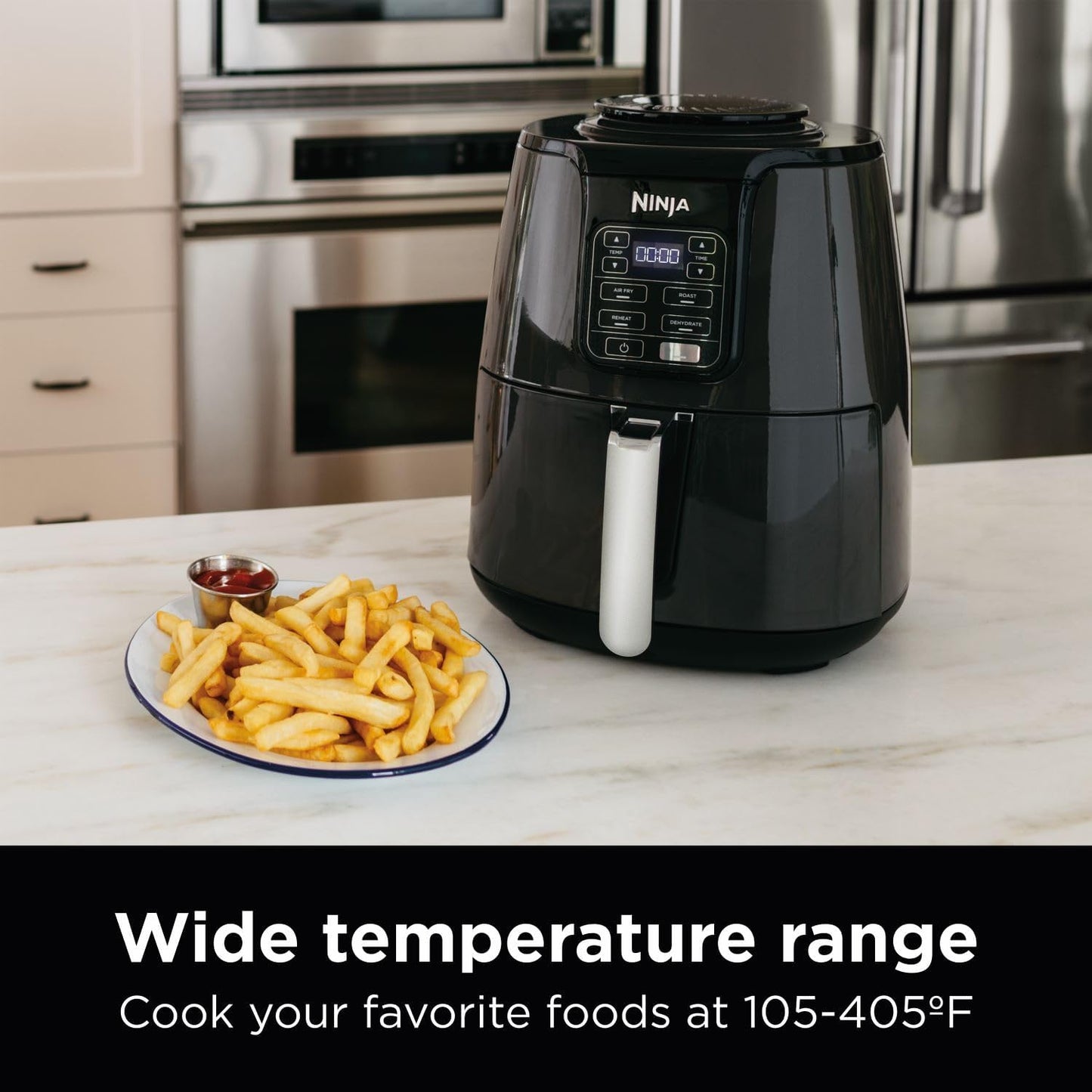 Ninja | Air Fryer | 6.5 QT Pro XL Capacity fits 9lbs