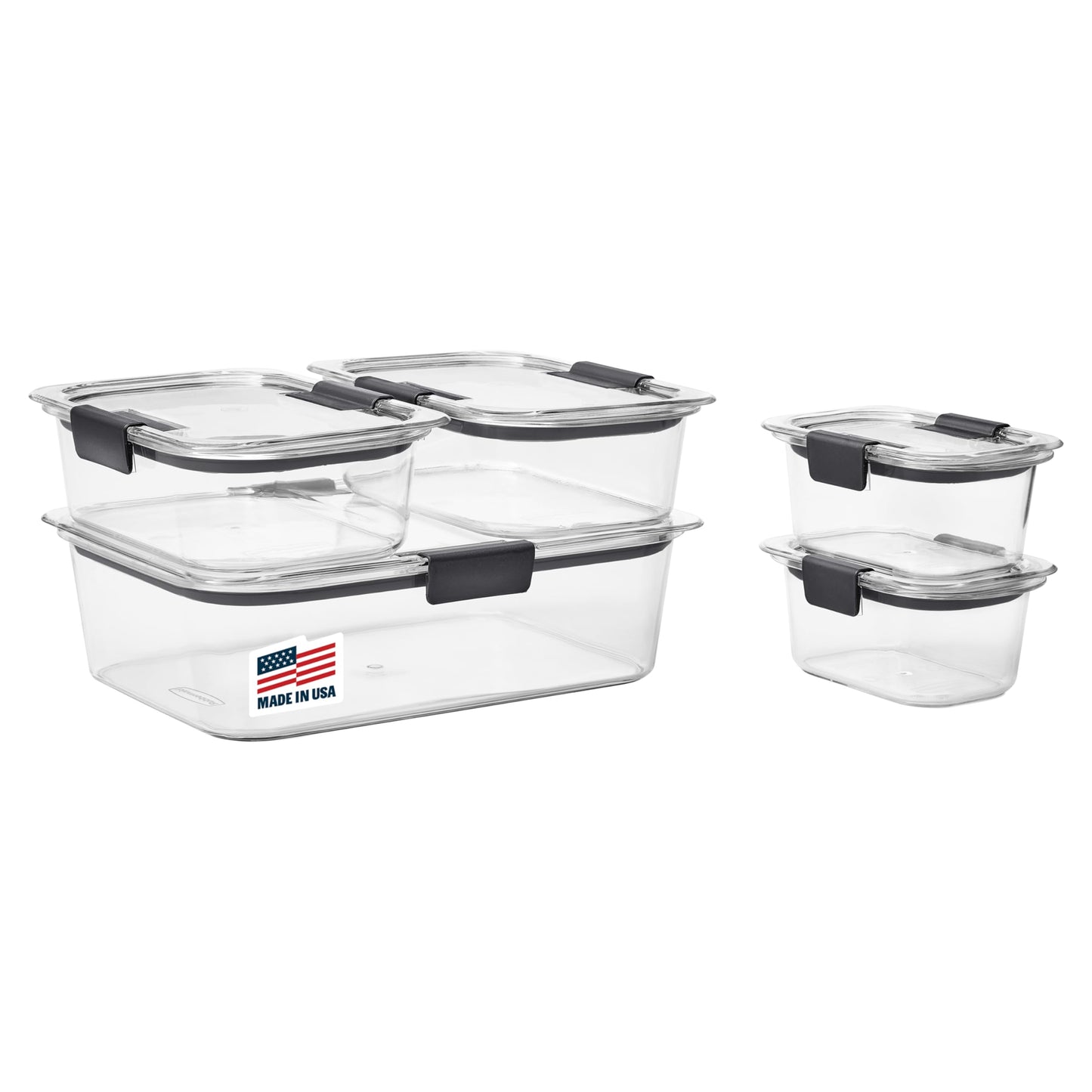 Rubbermaid Brilliance Food Storage Containers