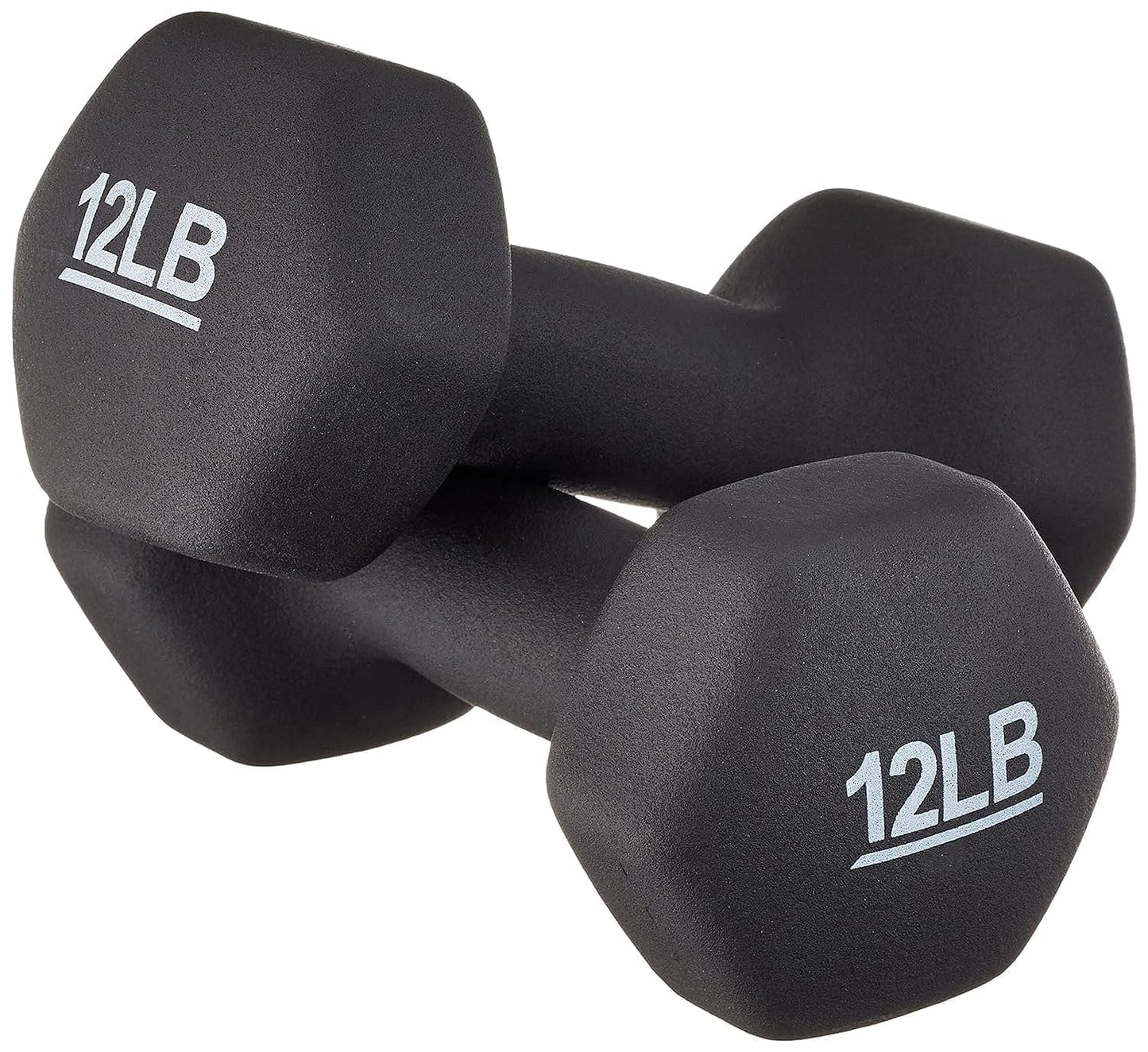 Neoprene Dumbbell Hand Weights for Exercise and Muscle Toning