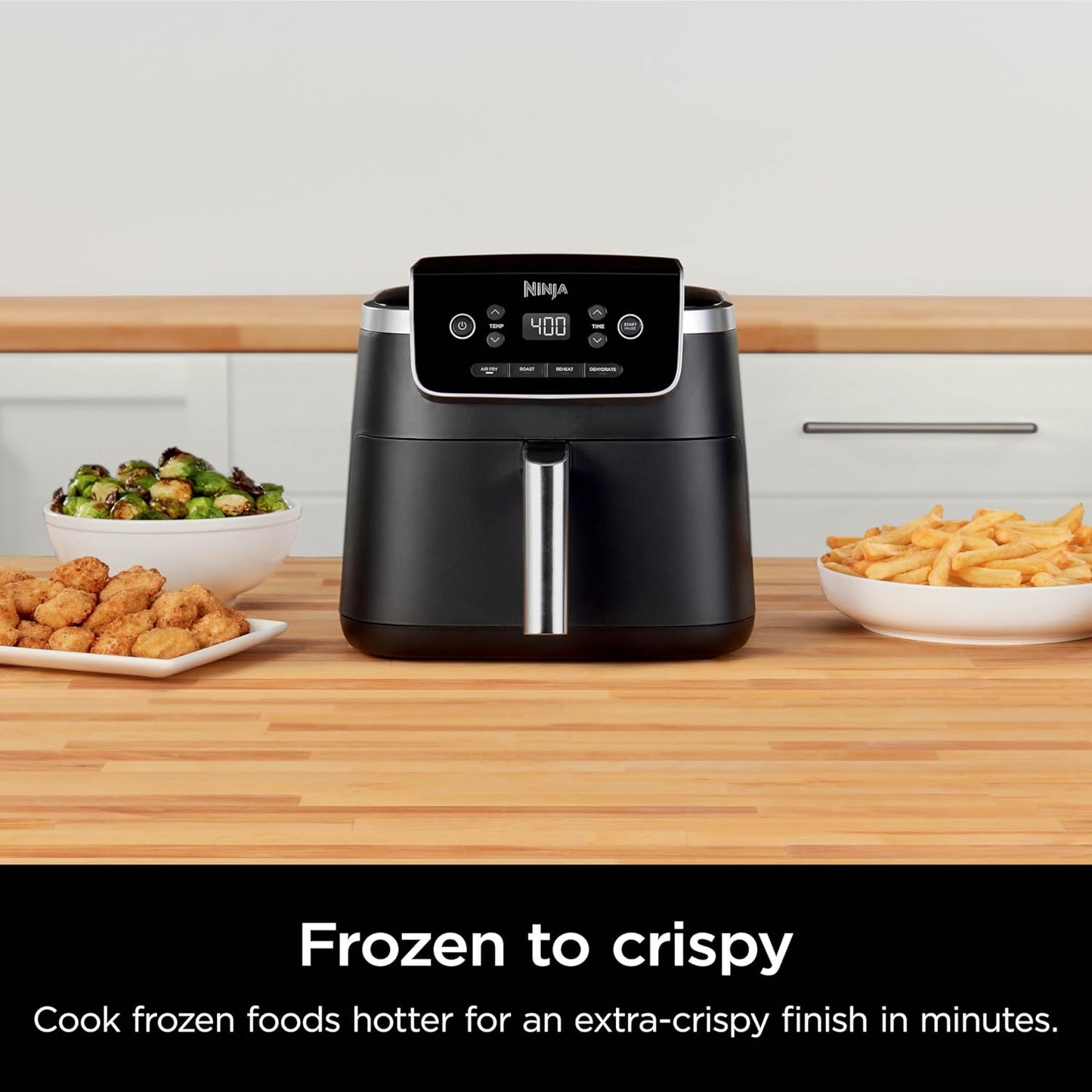 Ninja | Air Fryer | 6.5 QT Pro XL Capacity fits 9lbs