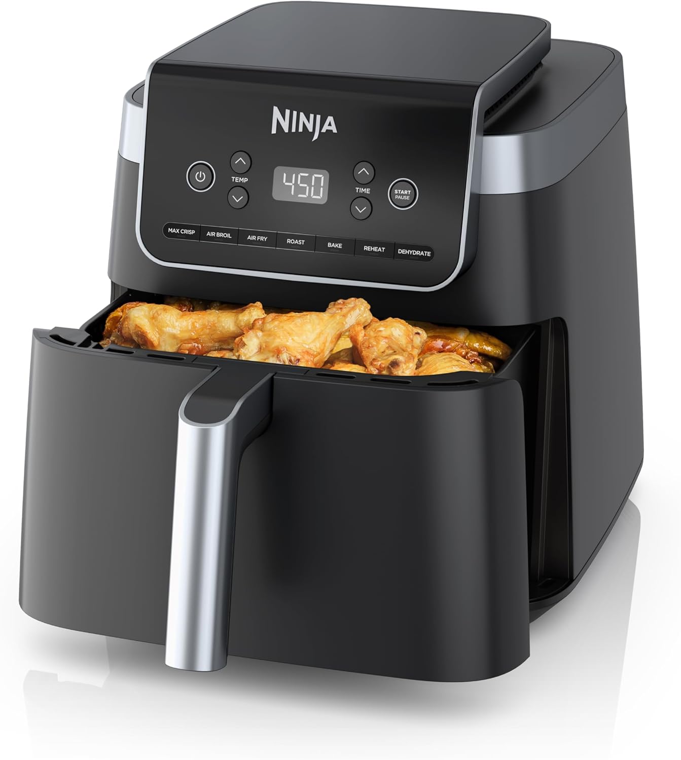 Ninja | Air Fryer | 6.5 QT Pro XL Capacity fits 9lbs