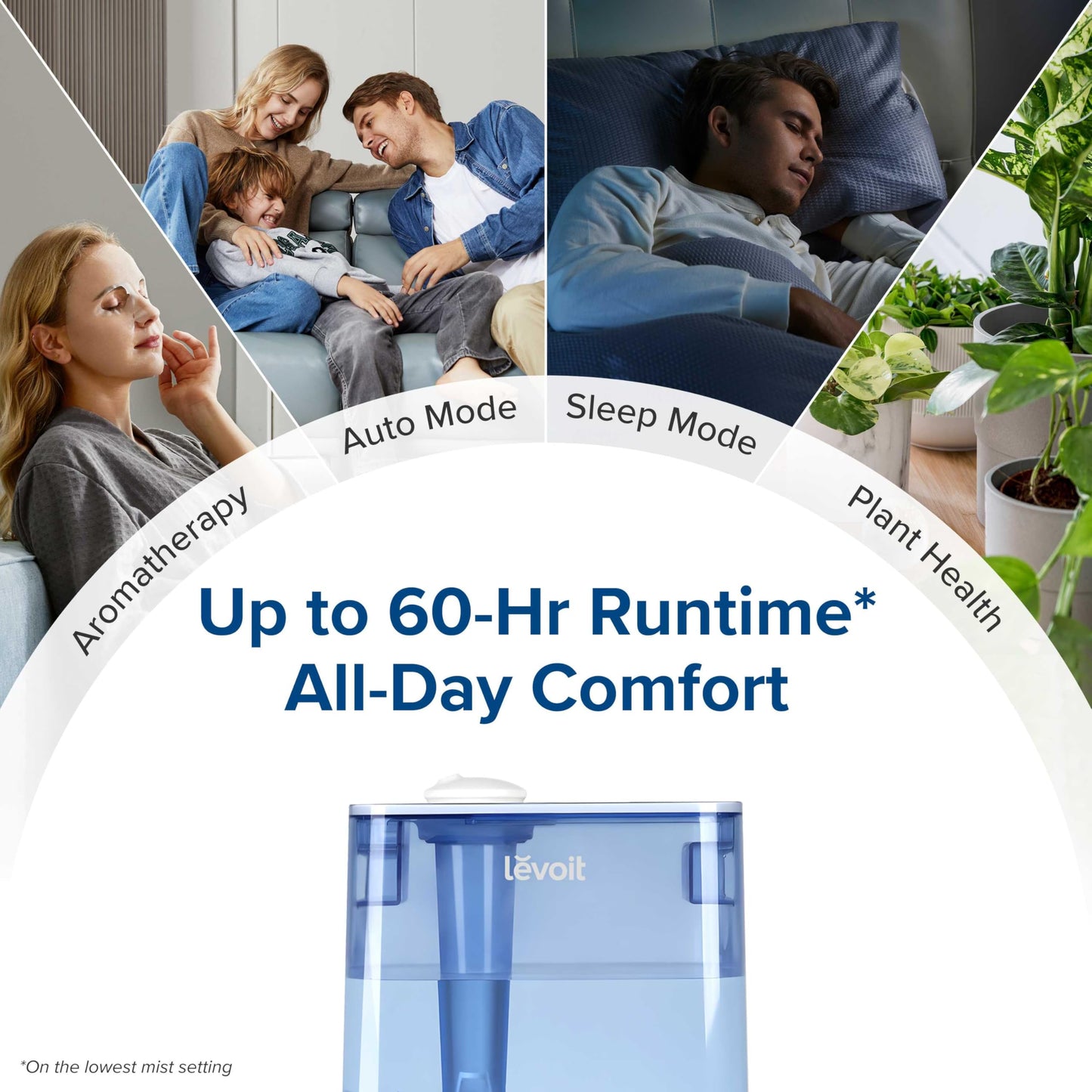 LEVOIT Humidifiers for Bedroom Large Room Home