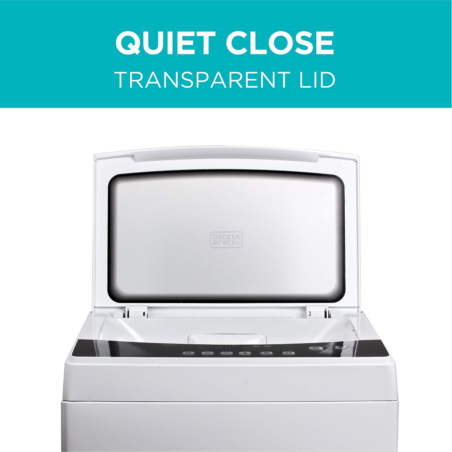 BLACK+DECKER 0.9 Cu. Ft. Portable Washer, 6.6 lb. Capacity Washing Machine