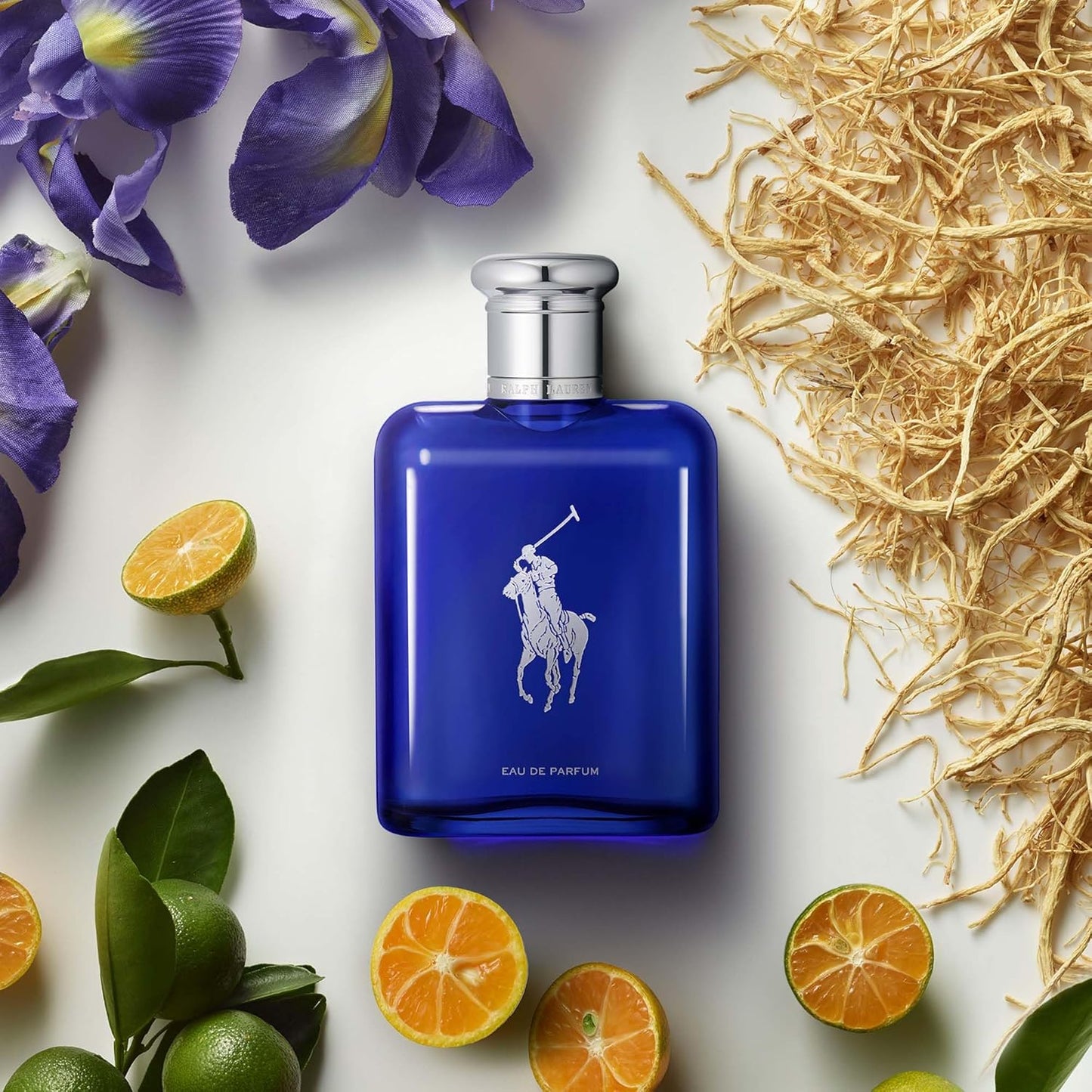 RALPH LAUREN FRAGRANCES - Polo Blue - Eau de Parfum - Men's Cologne - Aquatic & Fresh - With Citrus, Bergamot, and Vetiver - Medium Intensity
