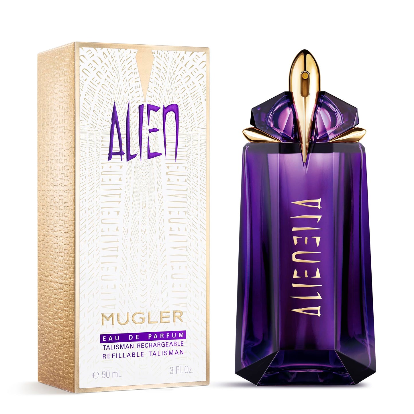 Mugler Alien - Eau de Parfum - Women's Perfume - Floral & Woody - With Jasmine, Wood, and Amber - Long Lasting Fragrance