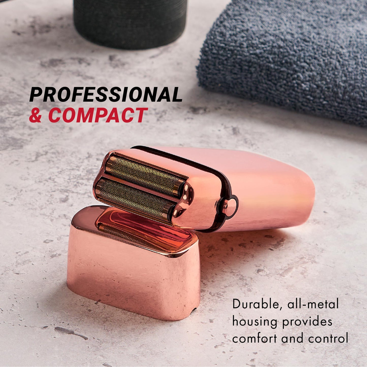 LIMITEDFX Cord/Cordless Hair Trimmer and Double Foil Hair Shaver Prepack, High-Performance Lithium-Ion Batteries for Long-Lasting Cutting