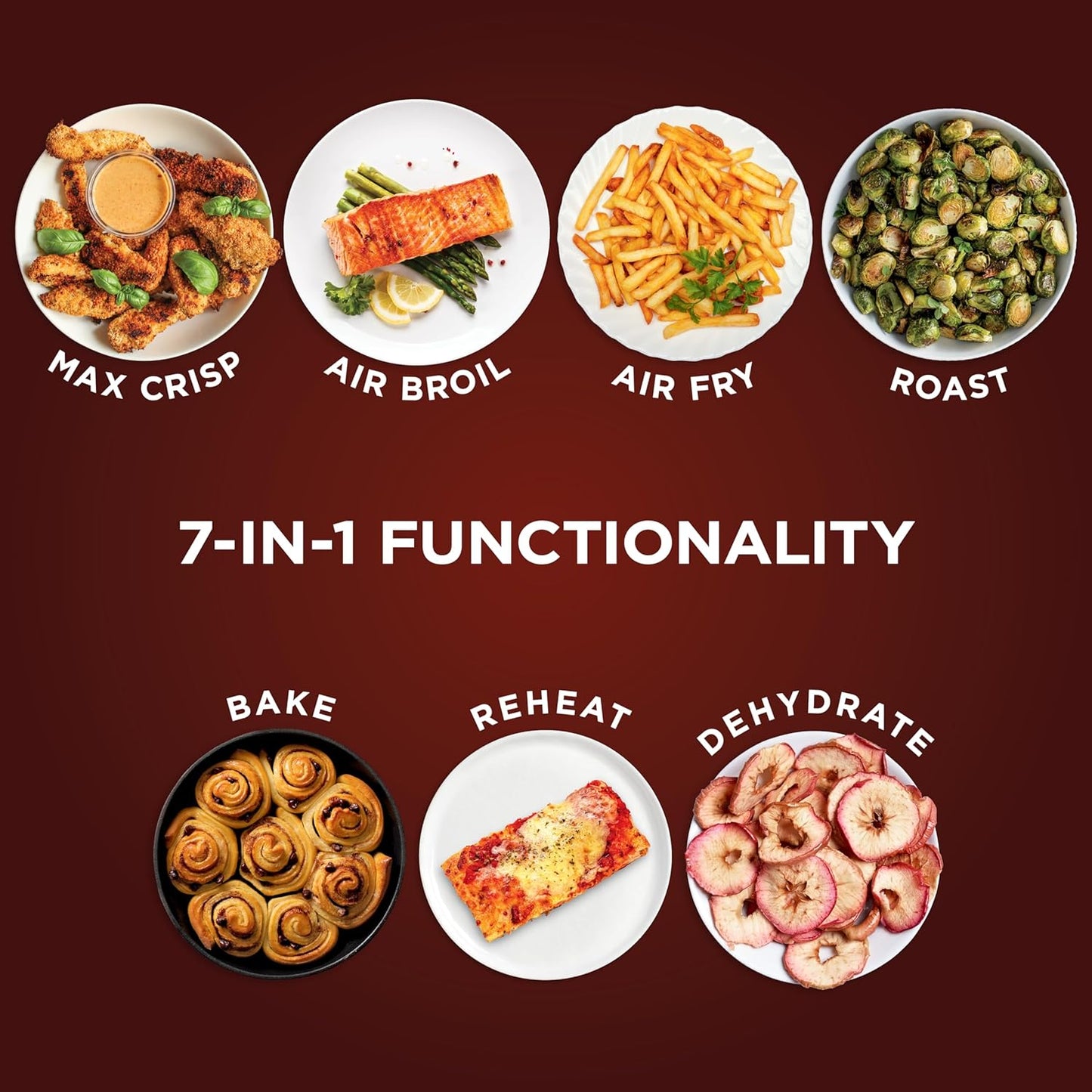 Ninja | Air Fryer | 6.5 QT Pro XL Capacity fits 9lbs