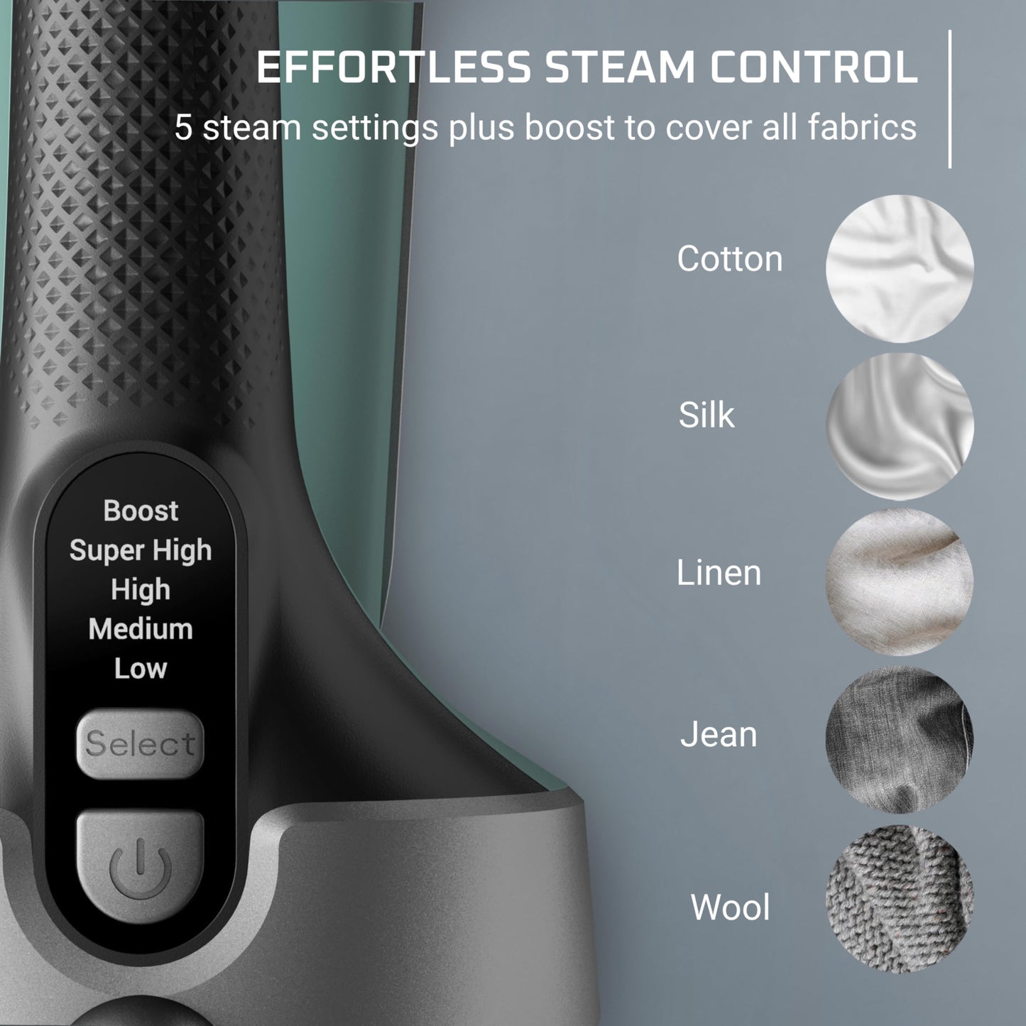 Rowenta Handheld Steamer for Clothes, Pure Force 2in1 Steamer & Iron