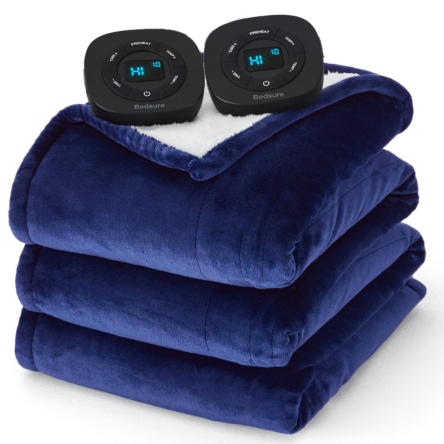 Bedsure Heated Blanket Throw Blanket