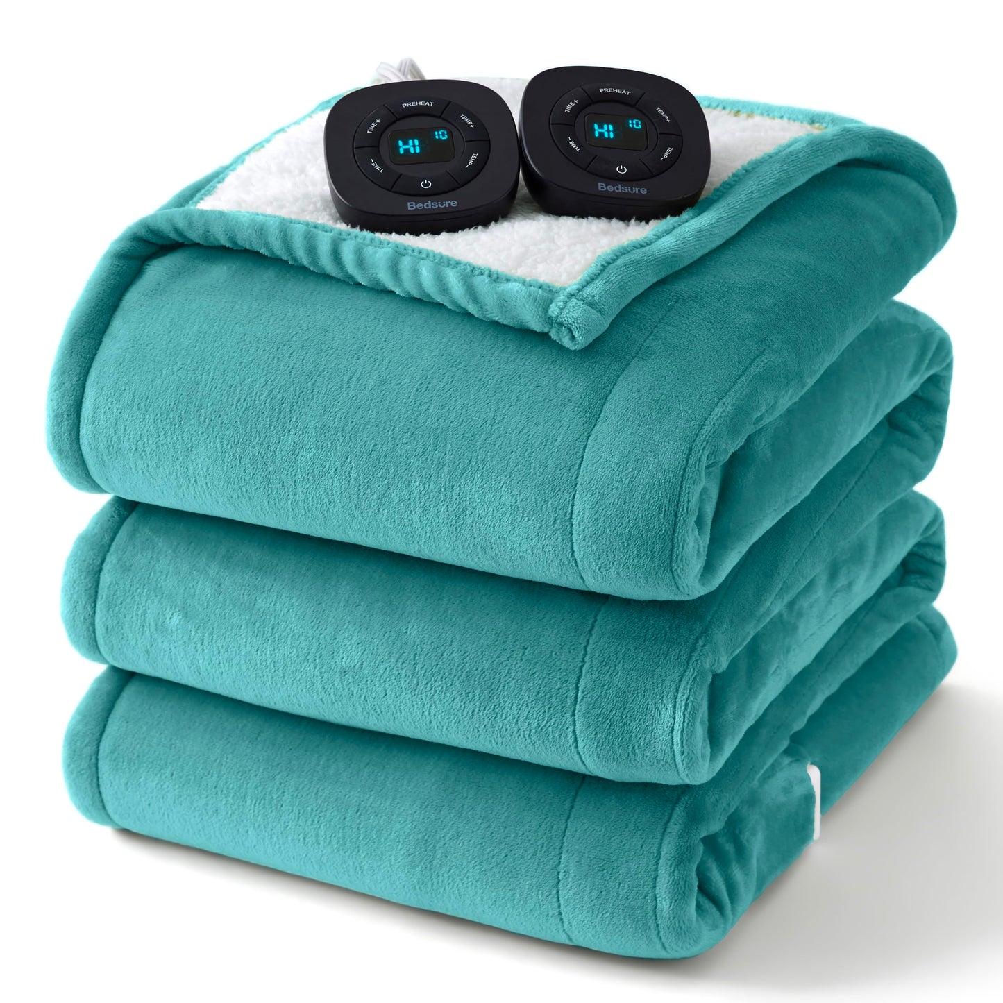Bedsure Heated Blanket Throw Blanket
