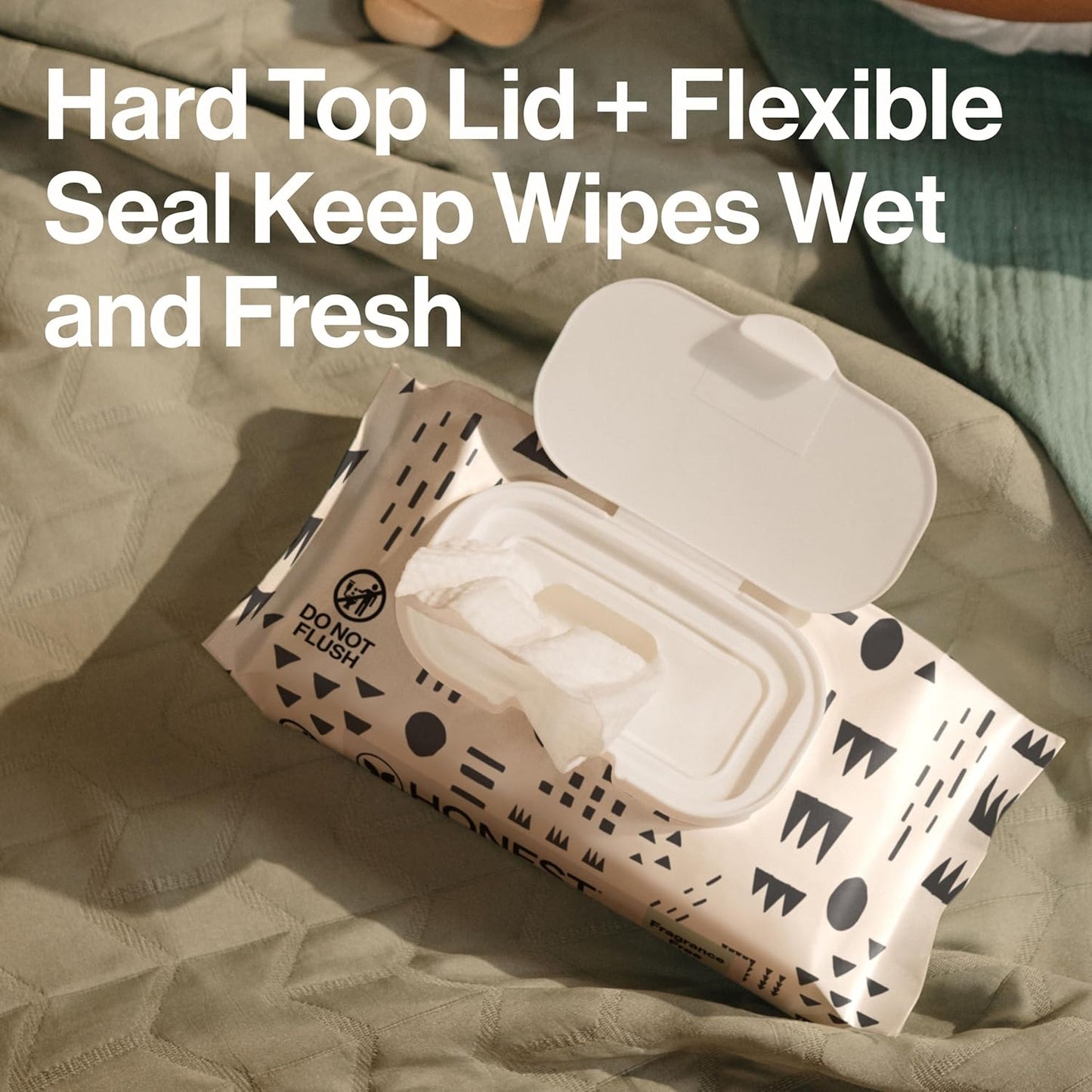 The Honest Company Clean Conscious Multi-Use Wipes, Unscented Hypoallergenic Baby Wipes