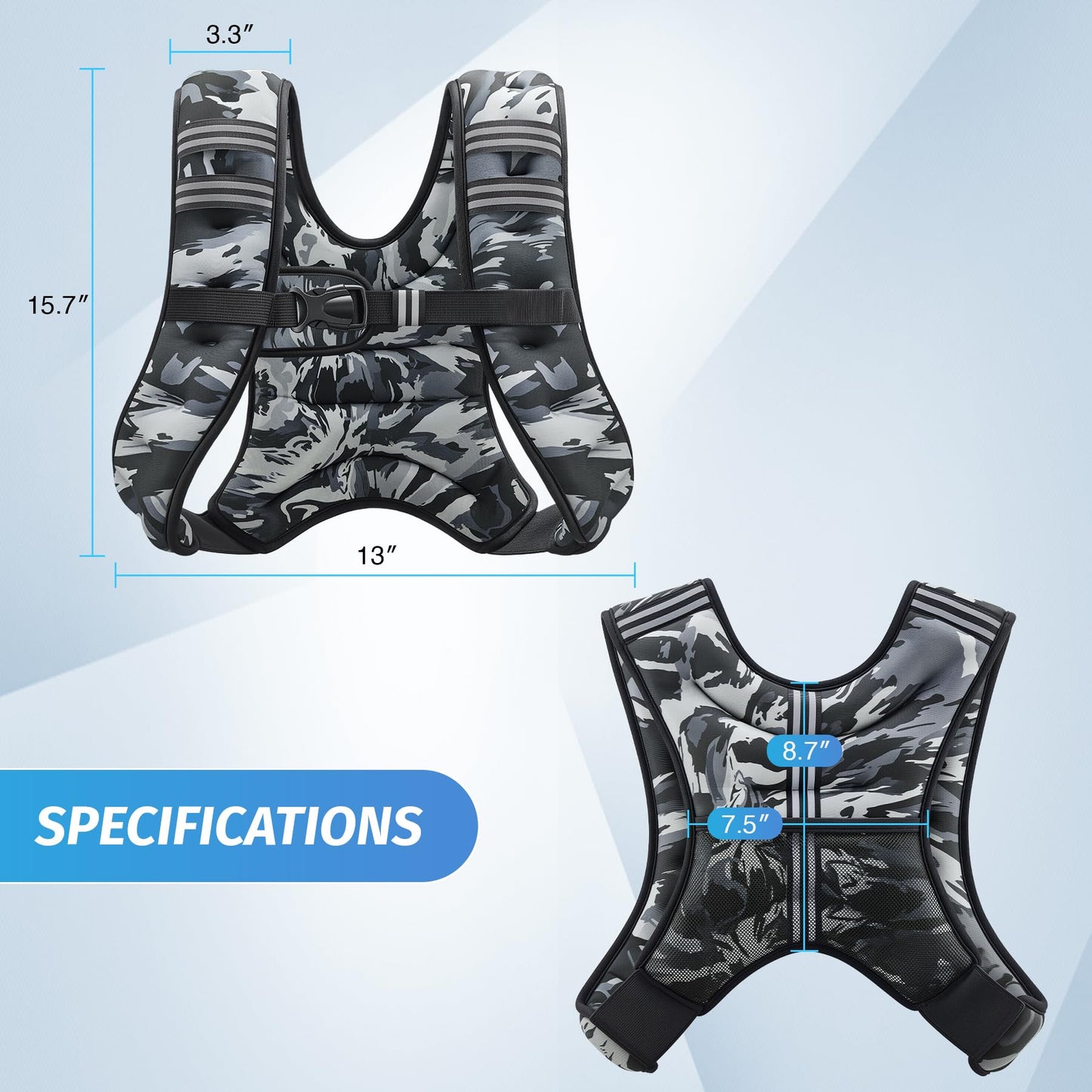 ZELUS Weighted Vest