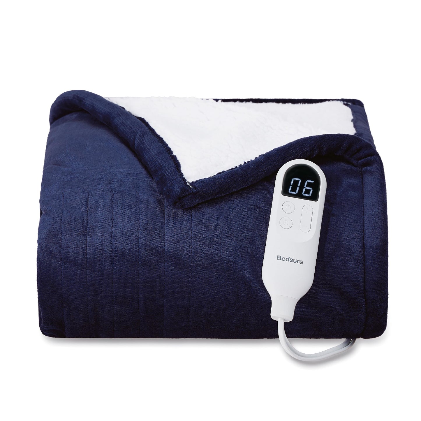 Bedsure Heated Blanket Throw Blanket