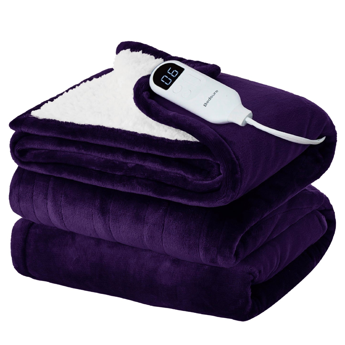 Bedsure Heated Blanket Throw Blanket