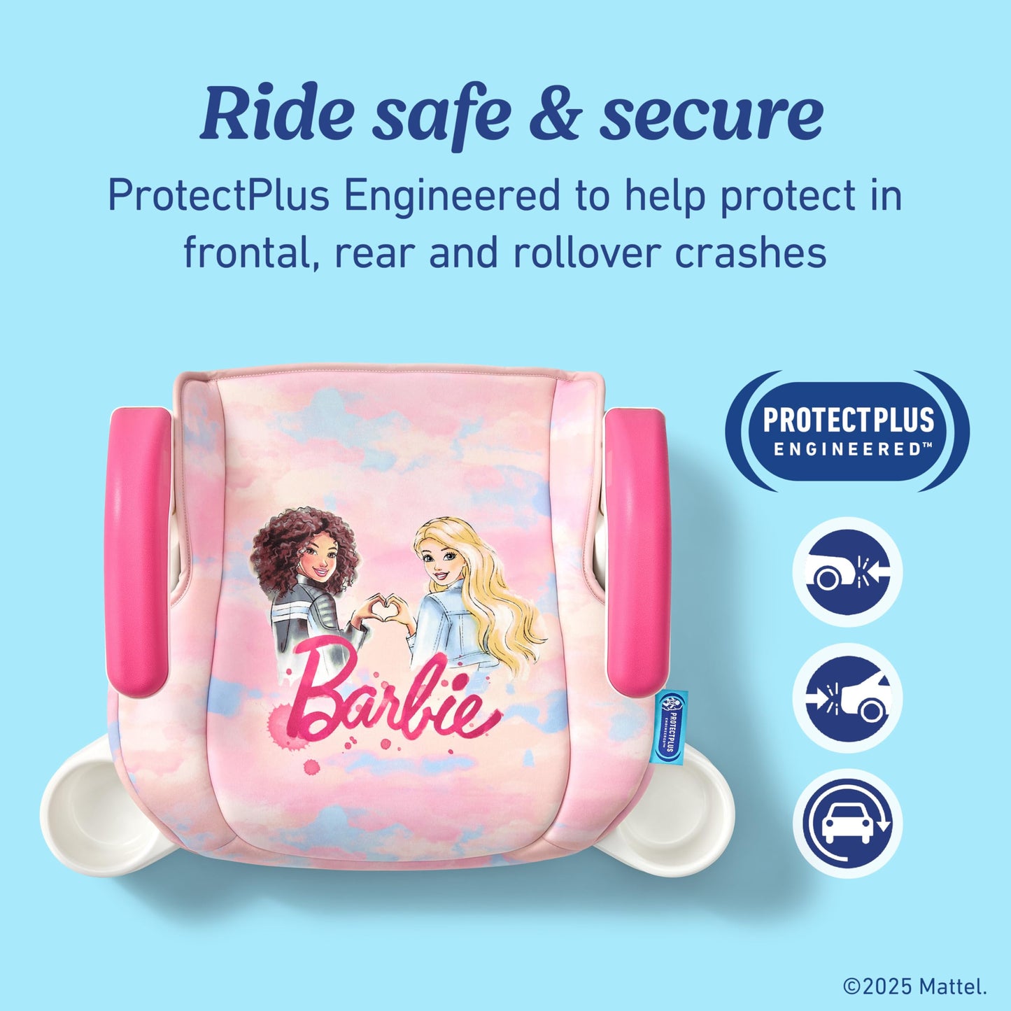 Graco TurboBooster 2.0 Backless Booster Car Seat, Denton