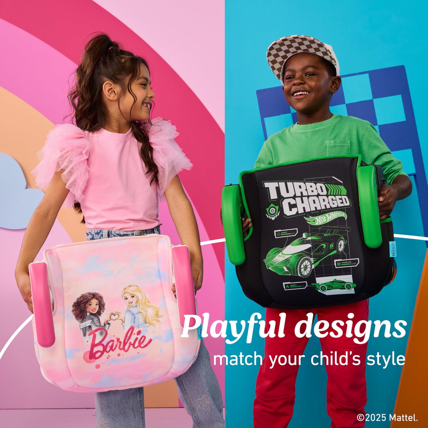 Graco TurboBooster 2.0 Backless Booster Car Seat, Denton