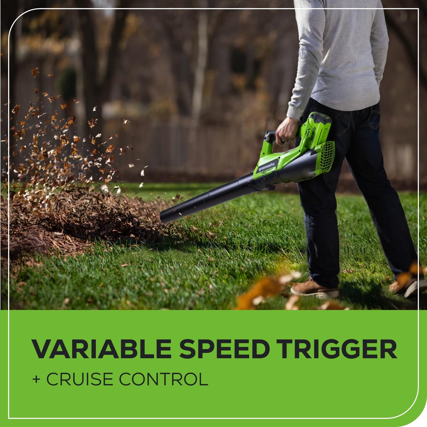 Greenworks 40V Lawn Care Combo Kit