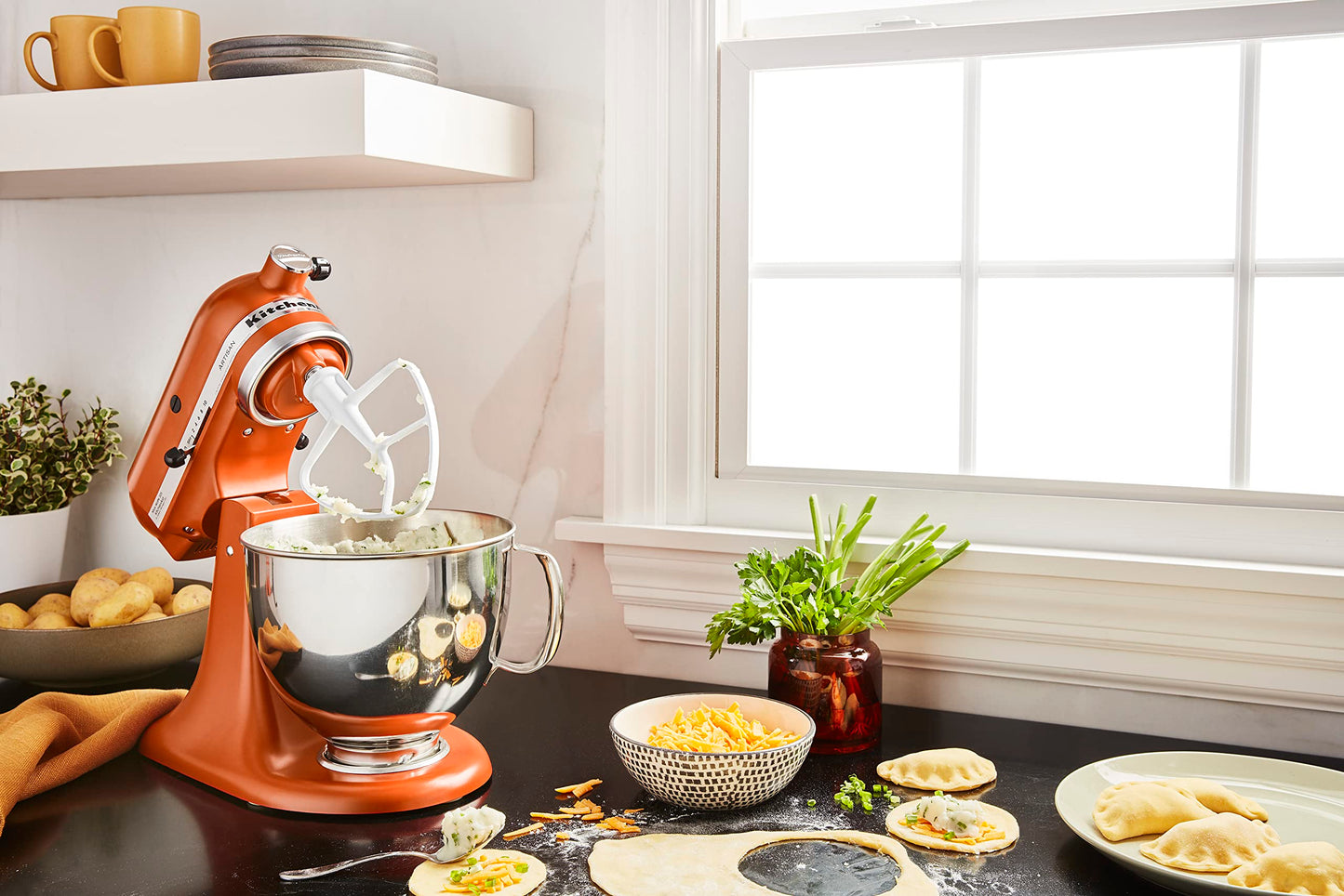 KitchenAid Artisan Series 5 Quart Tilt Head Stand Mixer, KSM150PS, Juniper