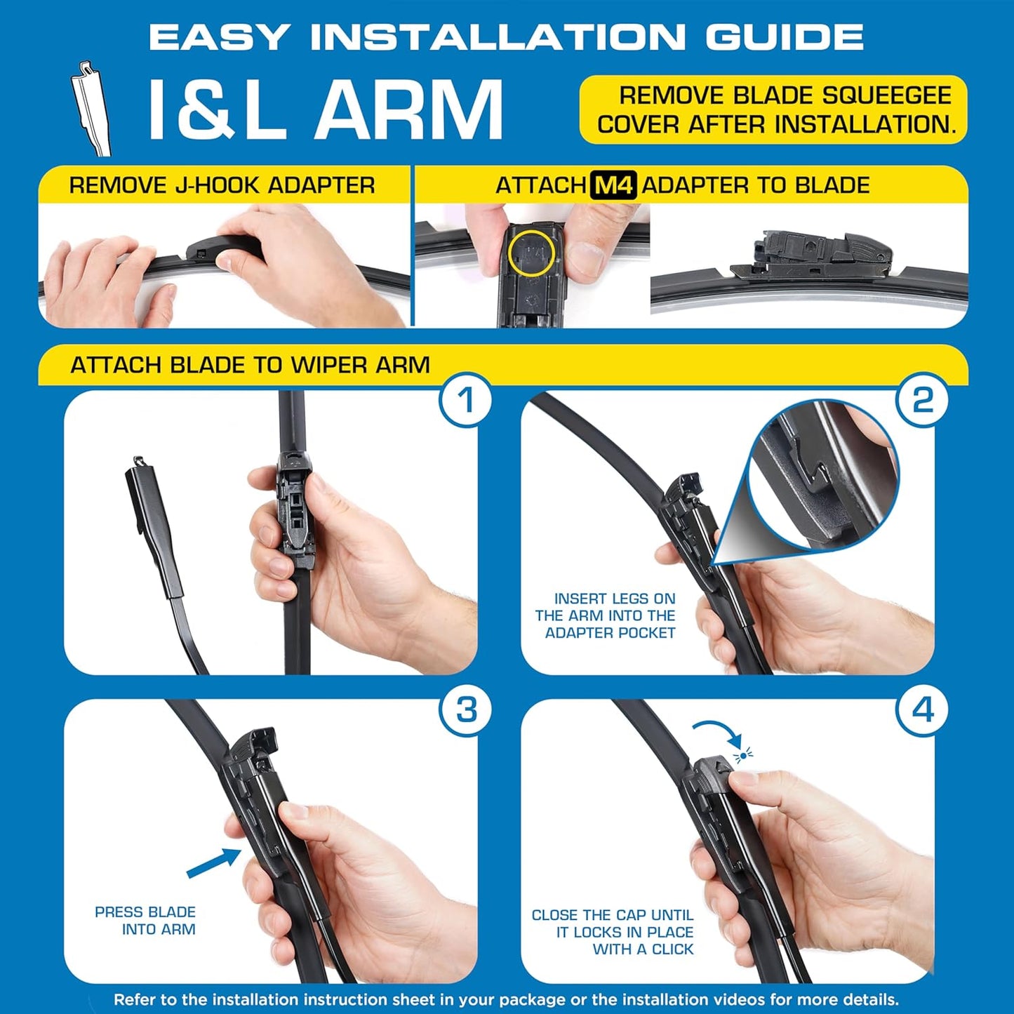 Rain-X 810322 Repellency Water Repellent Wiper Blades