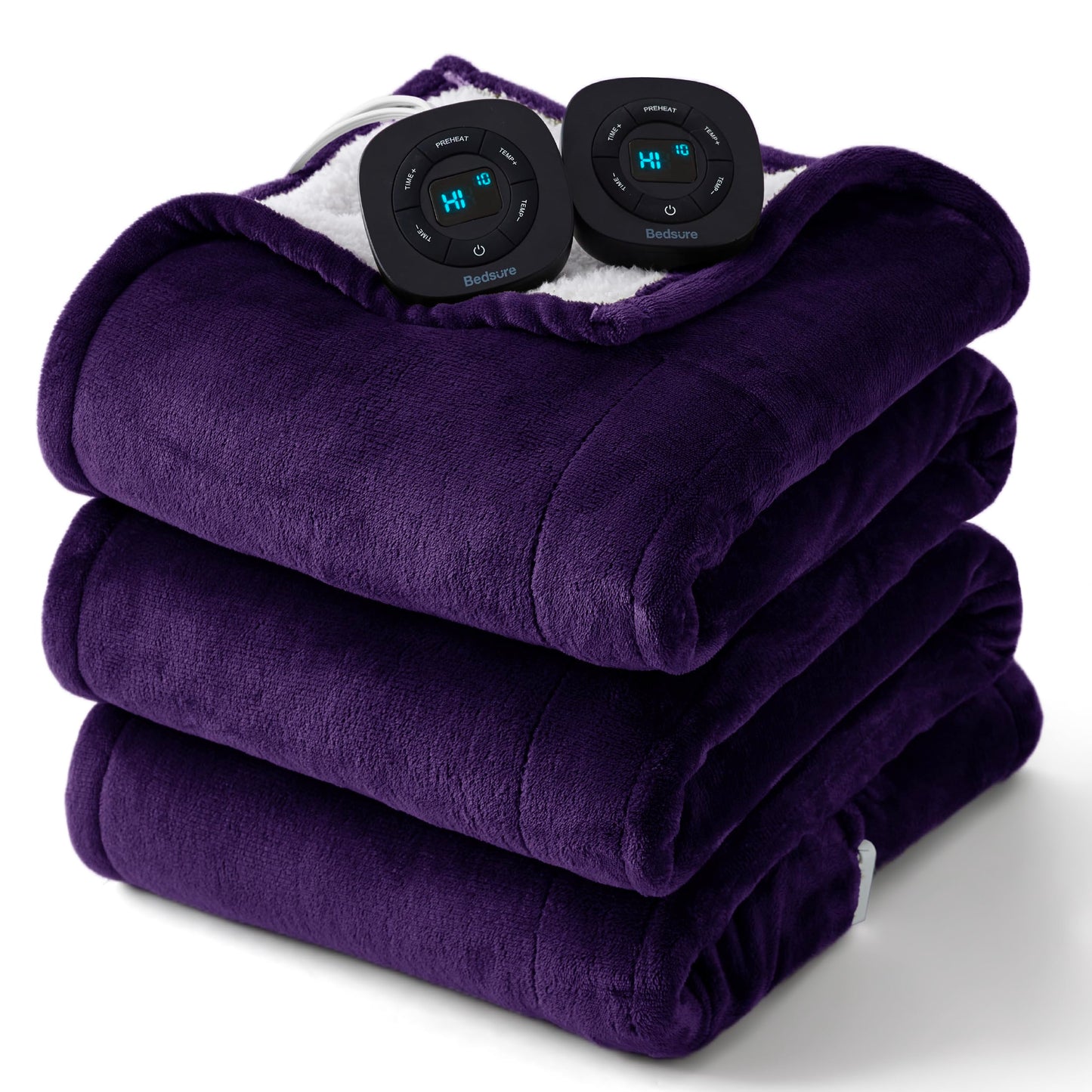 Bedsure Heated Blanket Throw Blanket