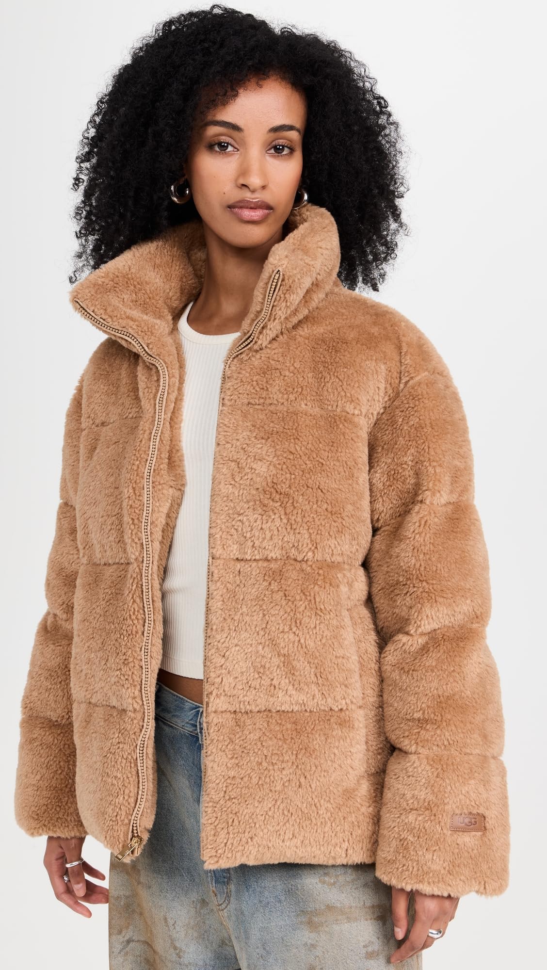 UGG womens Emmalyn Uggfluff Puffer Jacket