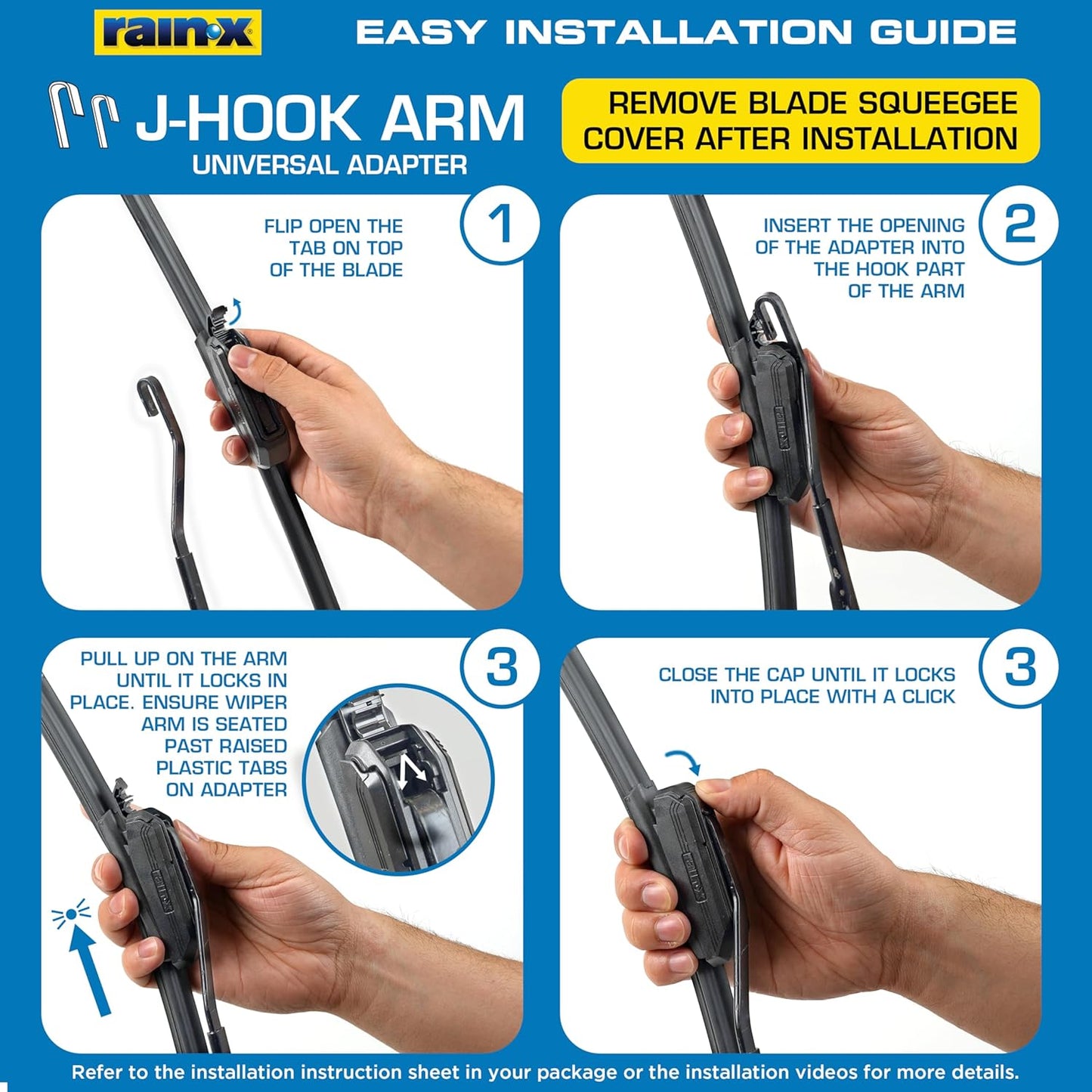 Rain-X 810322 Repellency Water Repellent Wiper Blades