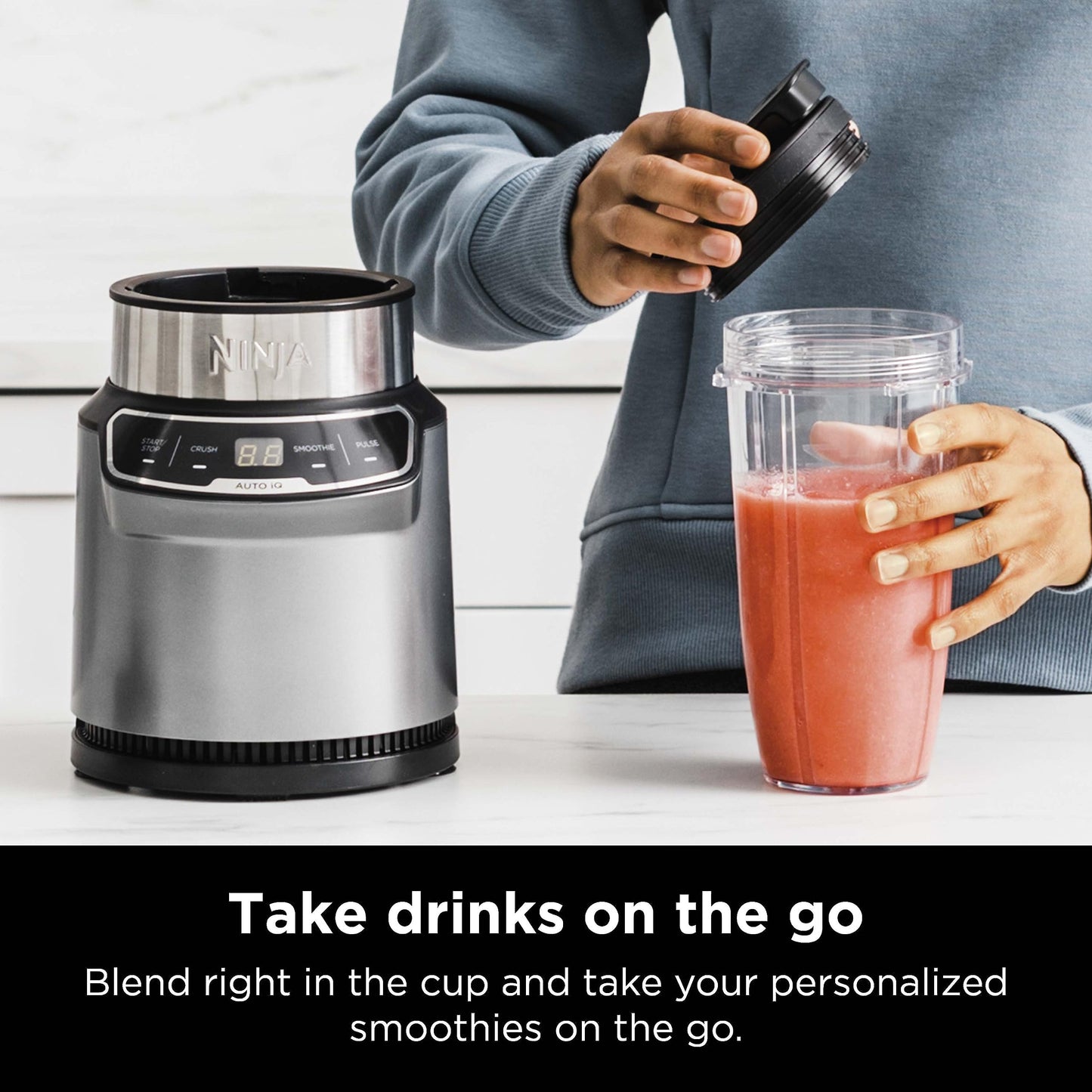 Ninja | Blender | Nutri Pro | For Smoothies, Salsa, Shakes and Frozen Drinks