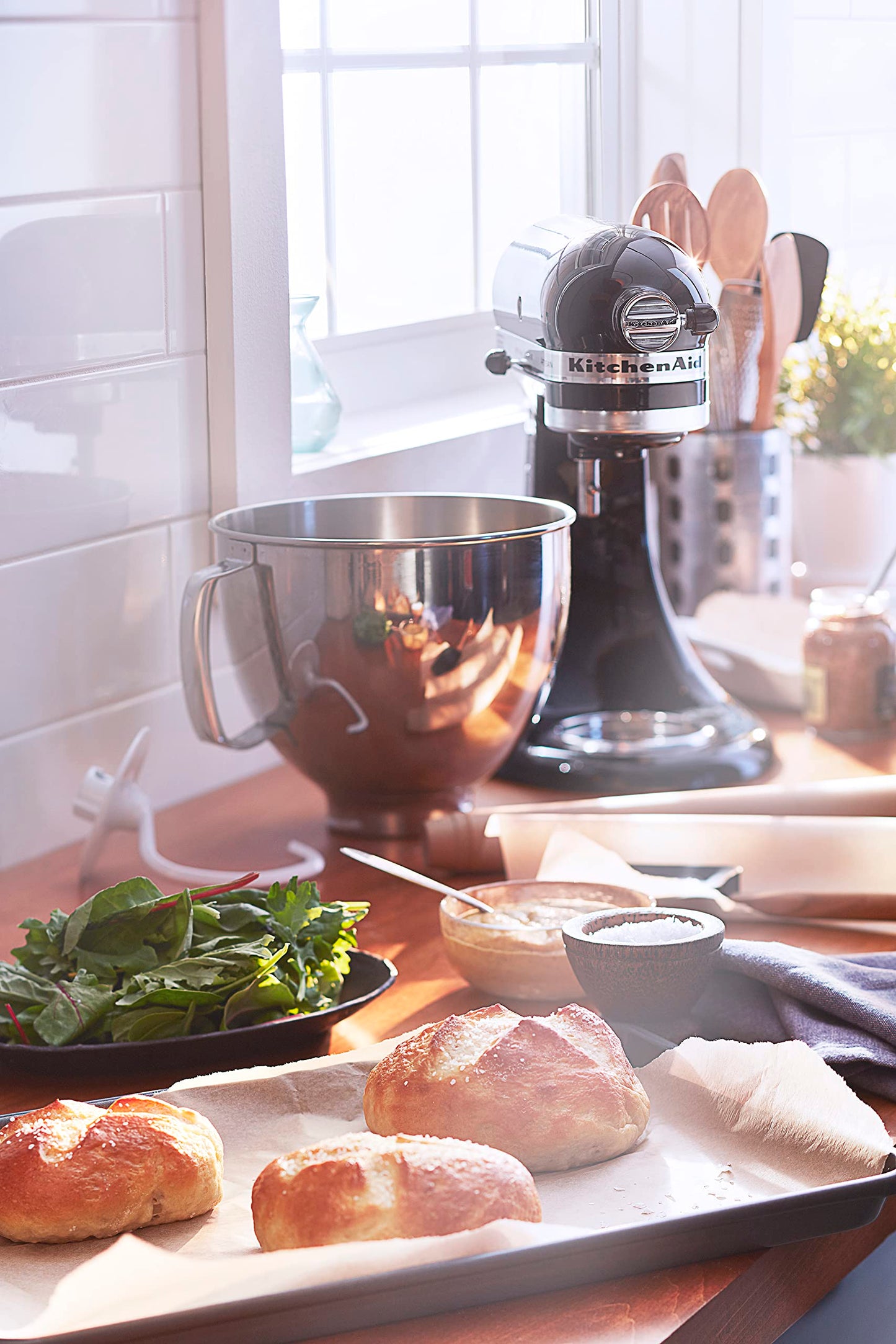 KitchenAid Artisan Series 5 Quart Tilt Head Stand Mixer, KSM150PS, Juniper