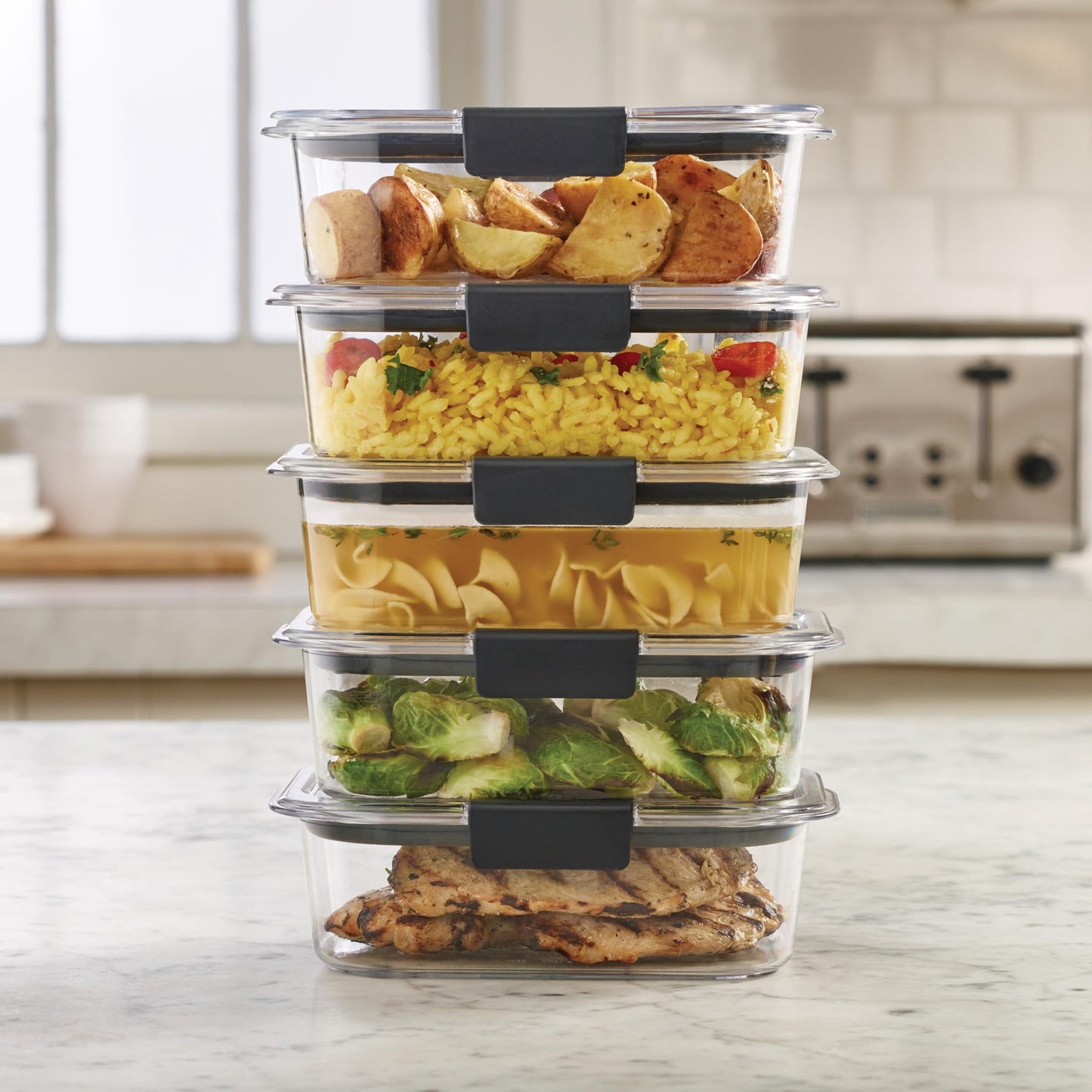 Rubbermaid Brilliance Food Storage Containers