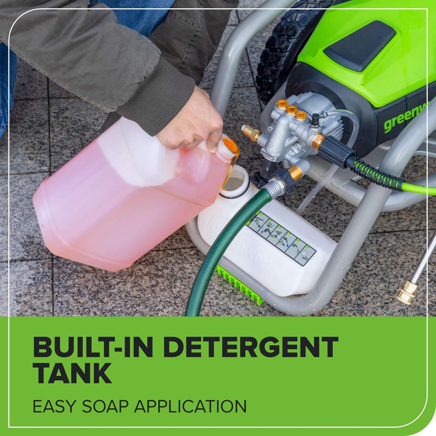 Greenworks Pro Brushless 3000 PSI (CSA Certified) 2.0 GPM Max / 1.1 GPM Electric Pressure