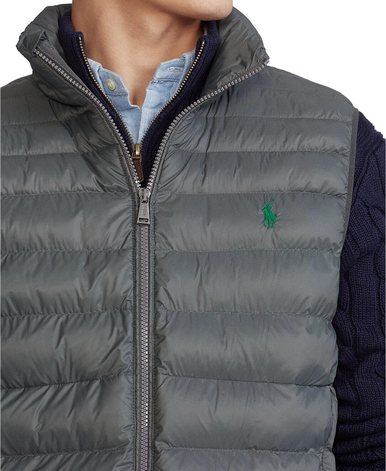Polo Ralph Lauren mens Puffer,puffer Vest,full Zip