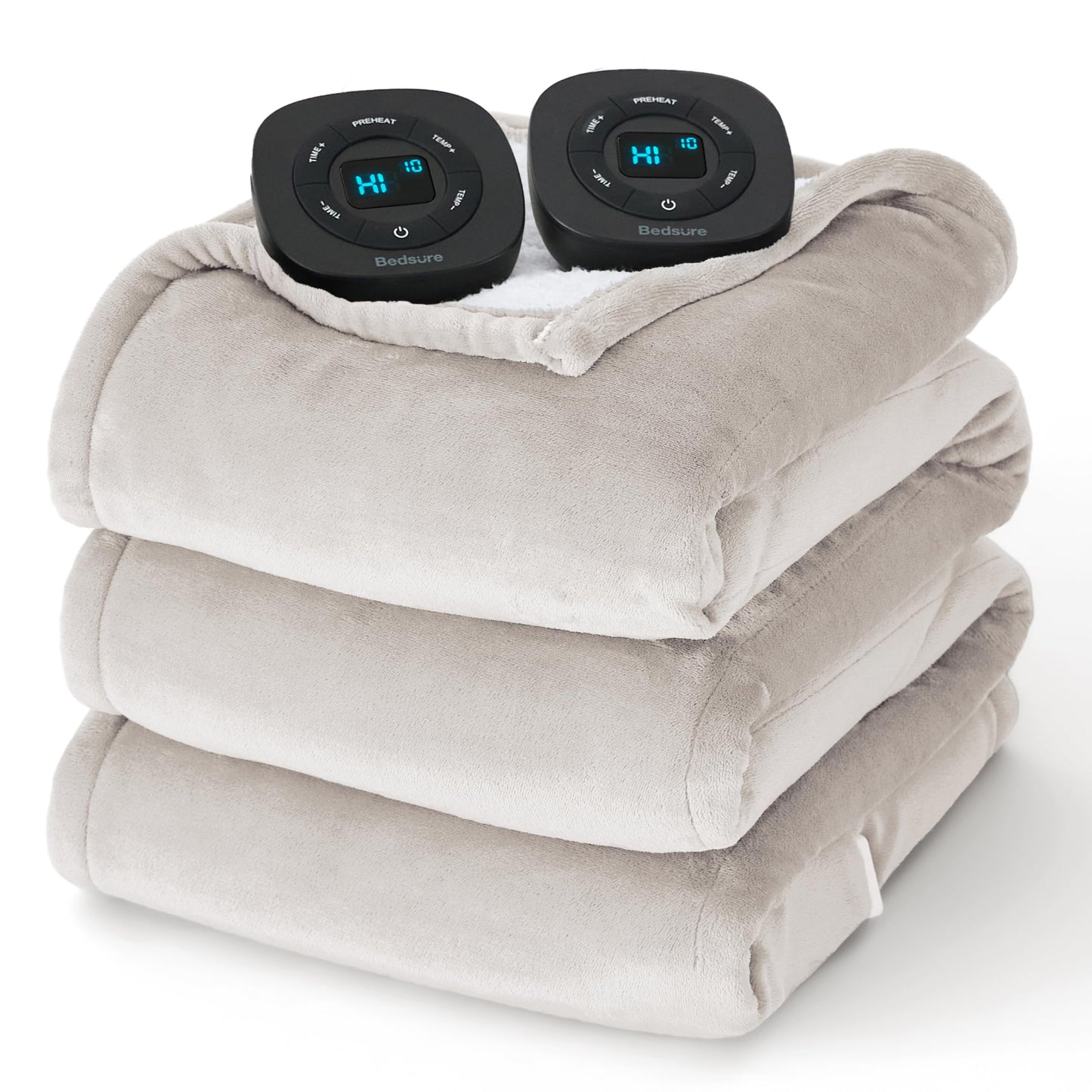 Bedsure Heated Blanket Throw Blanket