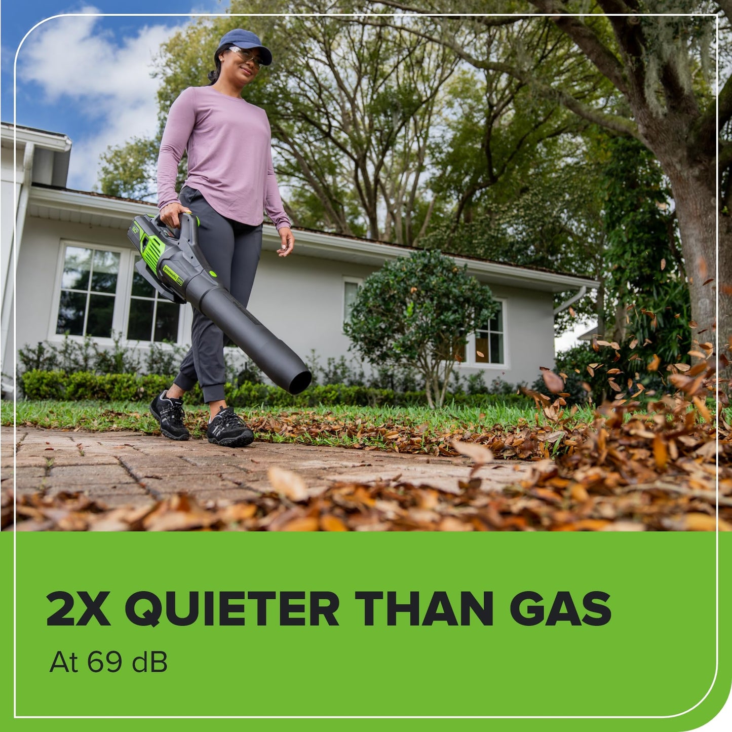 Greenworks 60V 17" Brushless Cordless Push Lawn Mower, 2-in-1 Mulching/Bagging