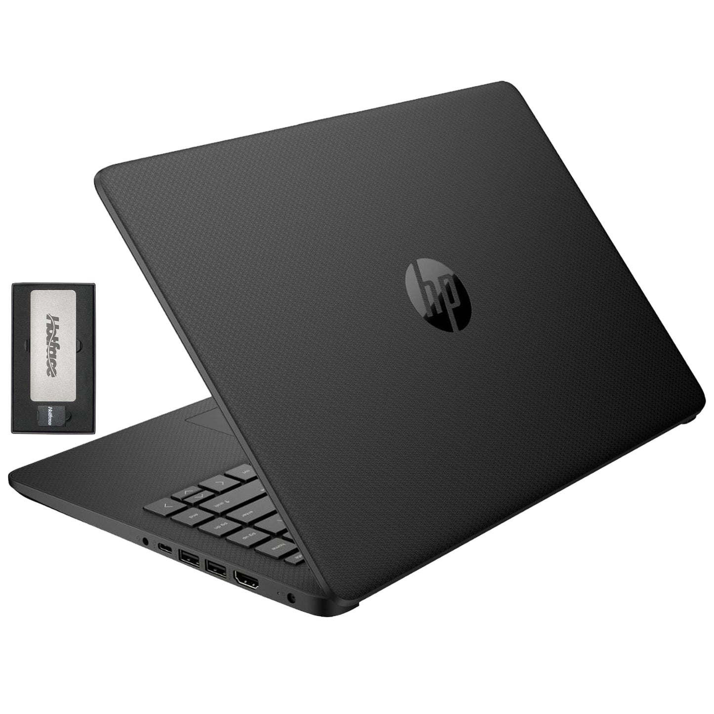 HP Stream 14" HD BrightView Laptop, Intel Processor N150, 16GB RAM, 416GB Storage
