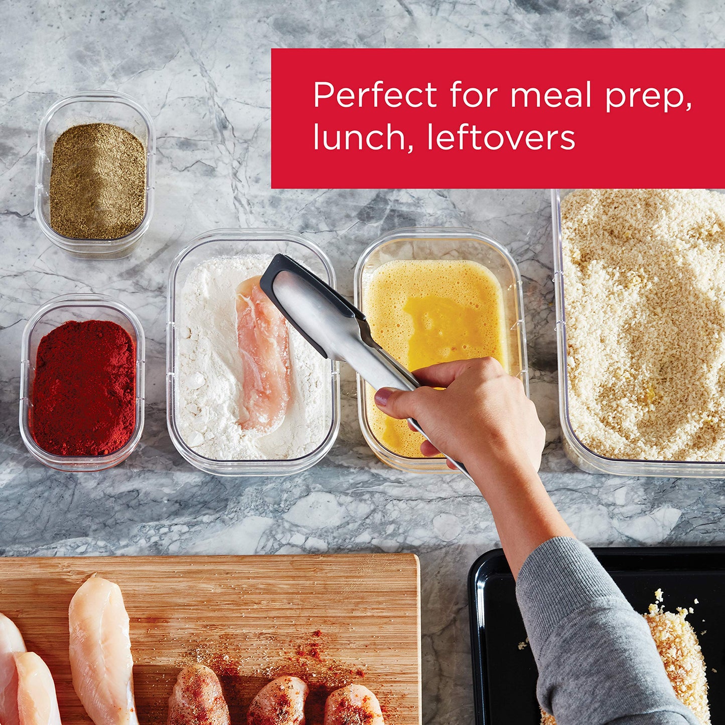 Rubbermaid Brilliance Food Storage Containers