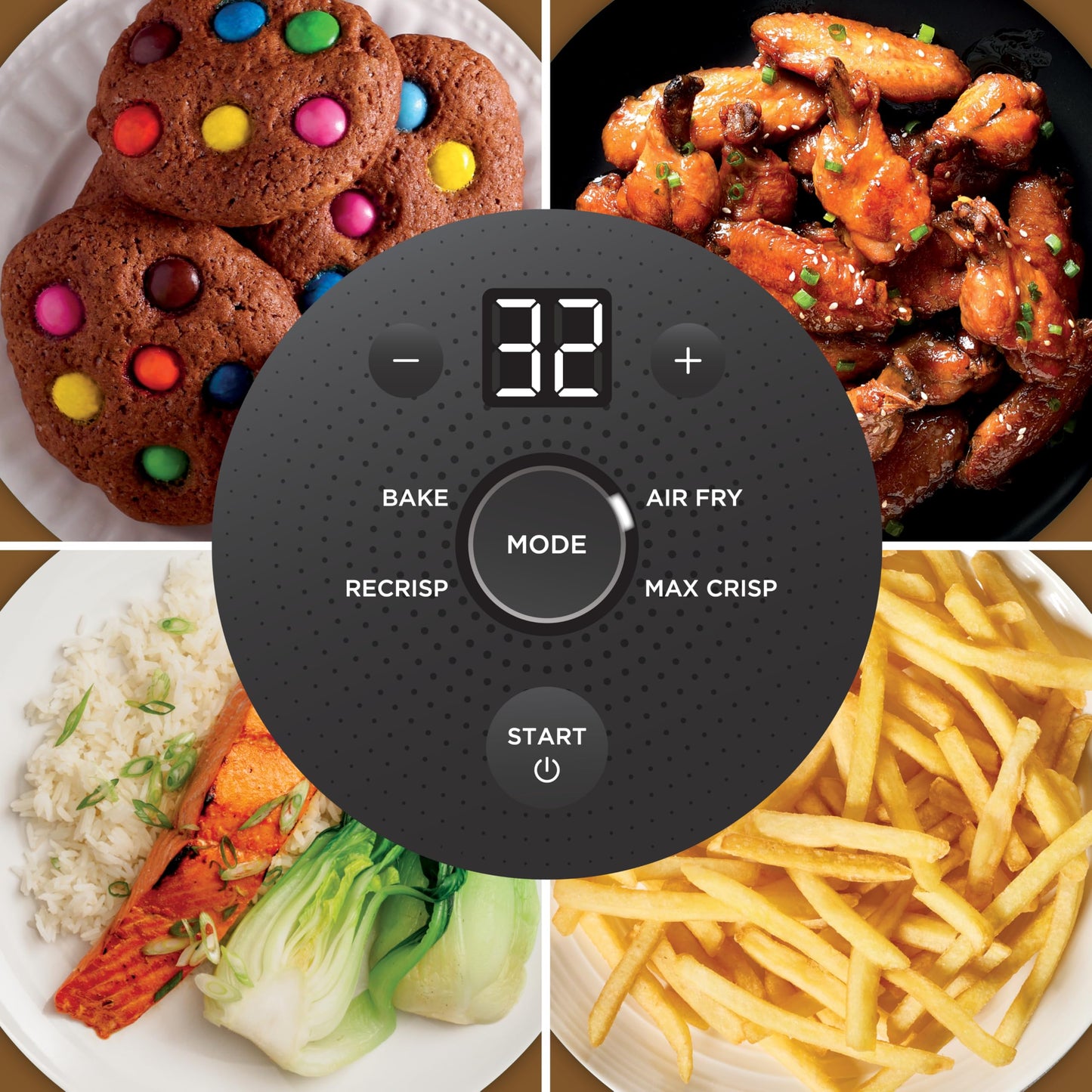 Ninja Crispi Air Fryer, Microwave, Freezer & Dishwasher Safe, Non Toxic Glass Portable Cooking System, 4 QT & 6 Cup Glass Containers with Storage Lids, Easy Meals, Air Fry, Bake, Stone, FN101ST