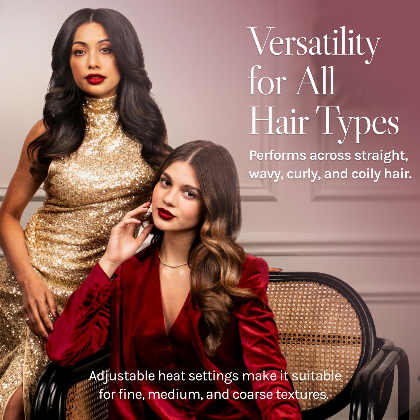 Bio Ionic Long Barrel Styler,Curling Iron with Moisture Heat Technology & NanoIonic MX, Verstatile Curling Wand