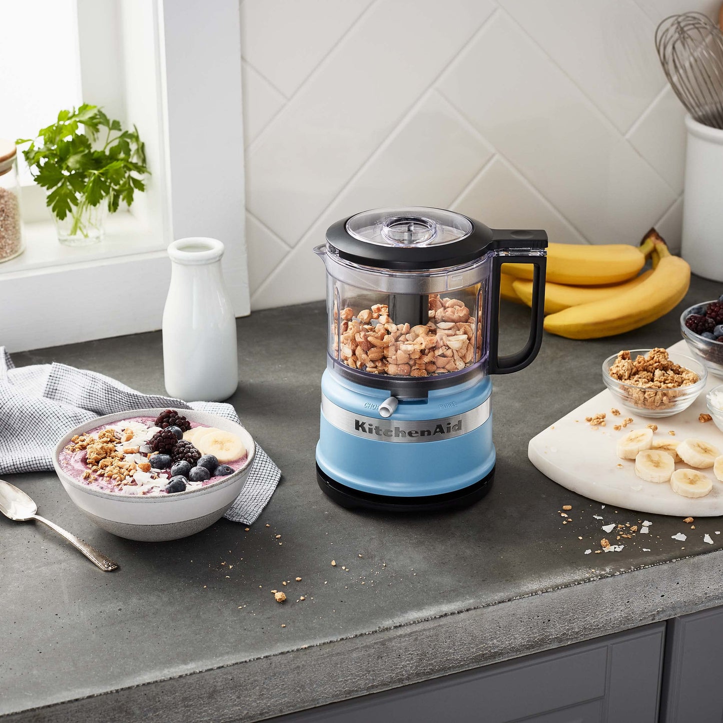 KitchenAid KFC3516ER 3.5 Cup Food Chopper, Empire Red, One Size