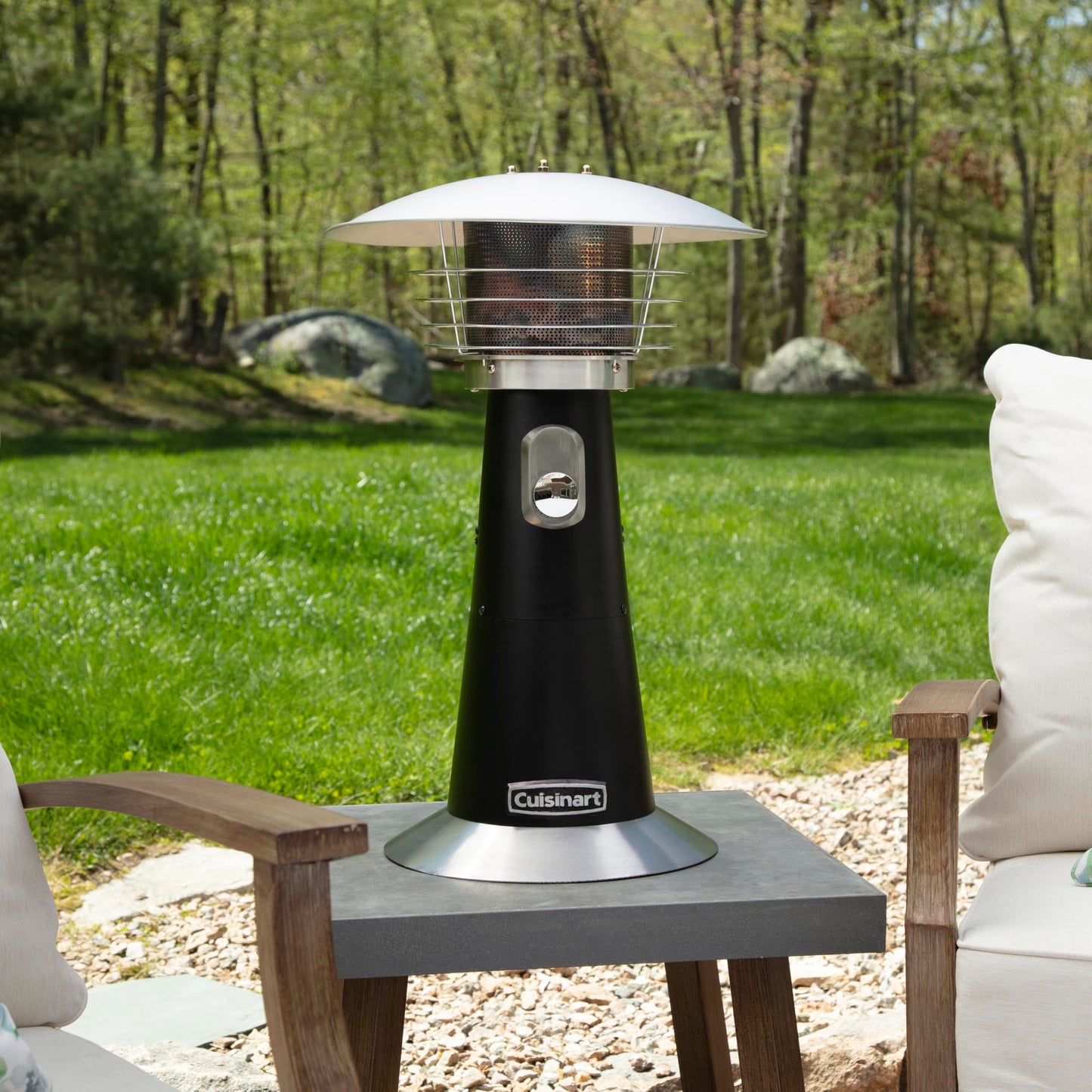 Cuisinart Portable Tabletop Patio Heater, 11,000 BTU Outdoor Propane Heater
