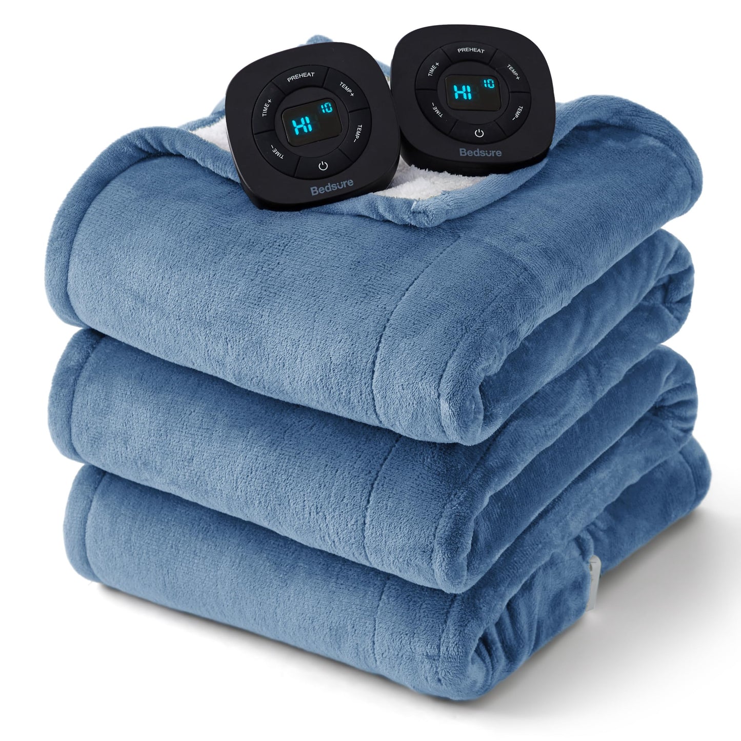 Bedsure Heated Blanket Throw Blanket